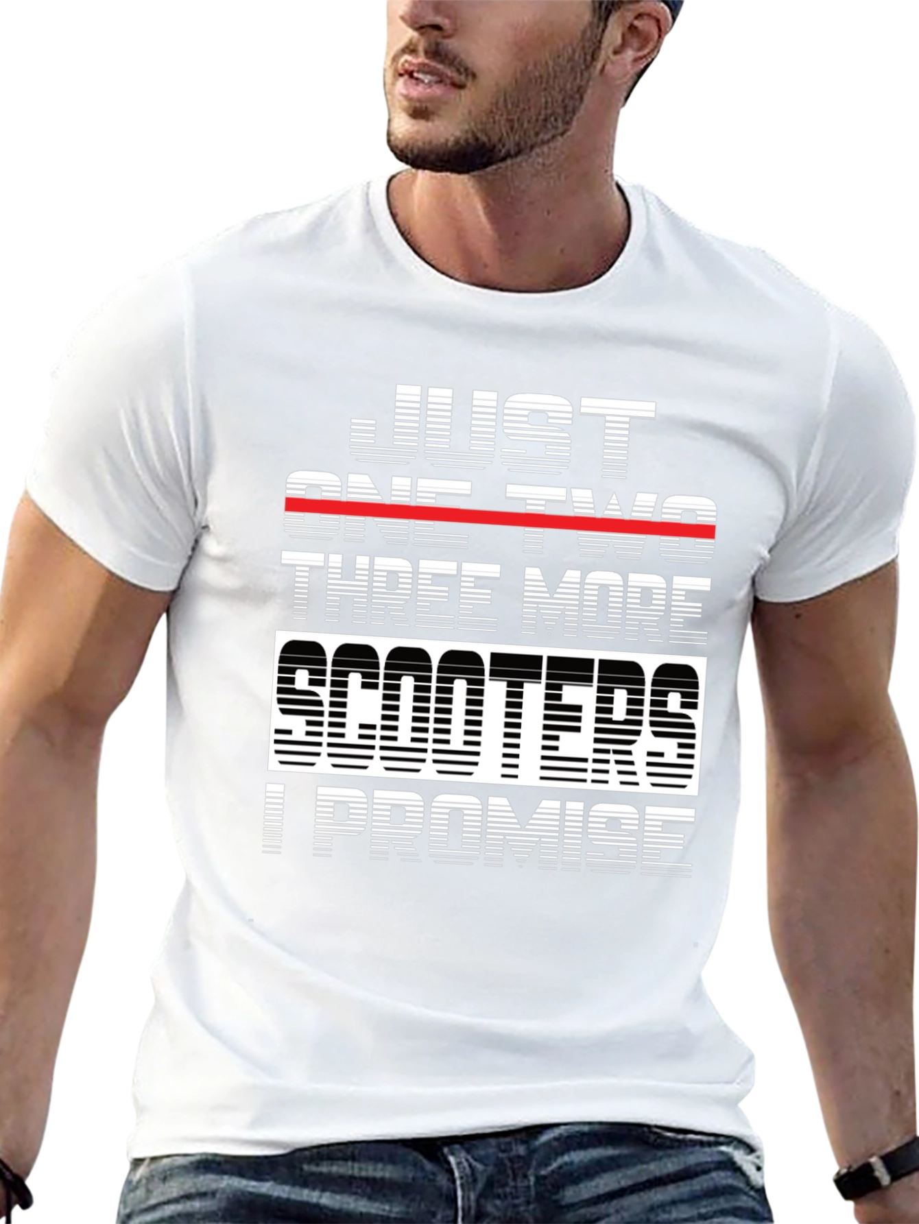 Just One Two More Scooters T-Shirt