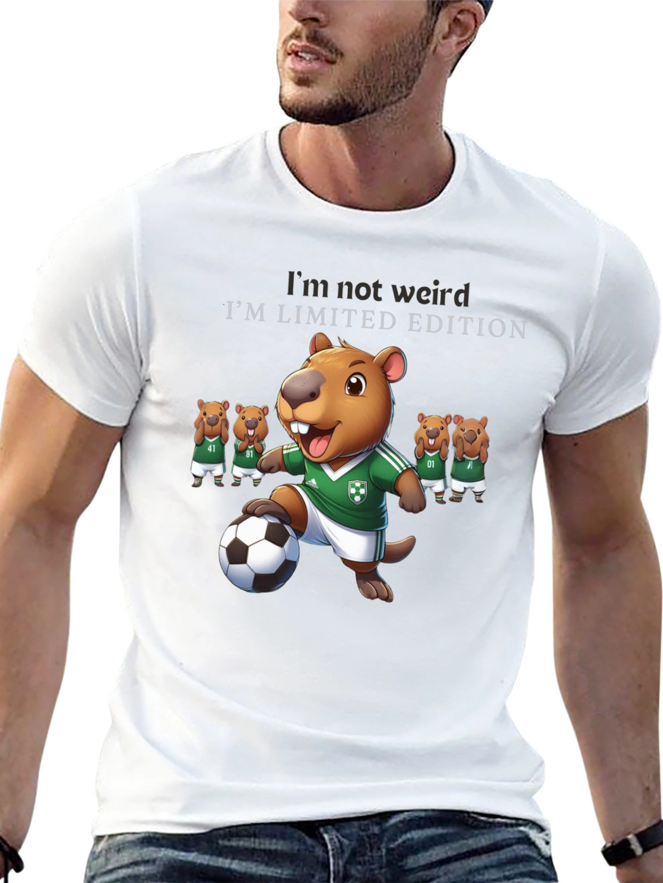 Im Not Weird T-Shirt - Limited Edition Beaver Soccer