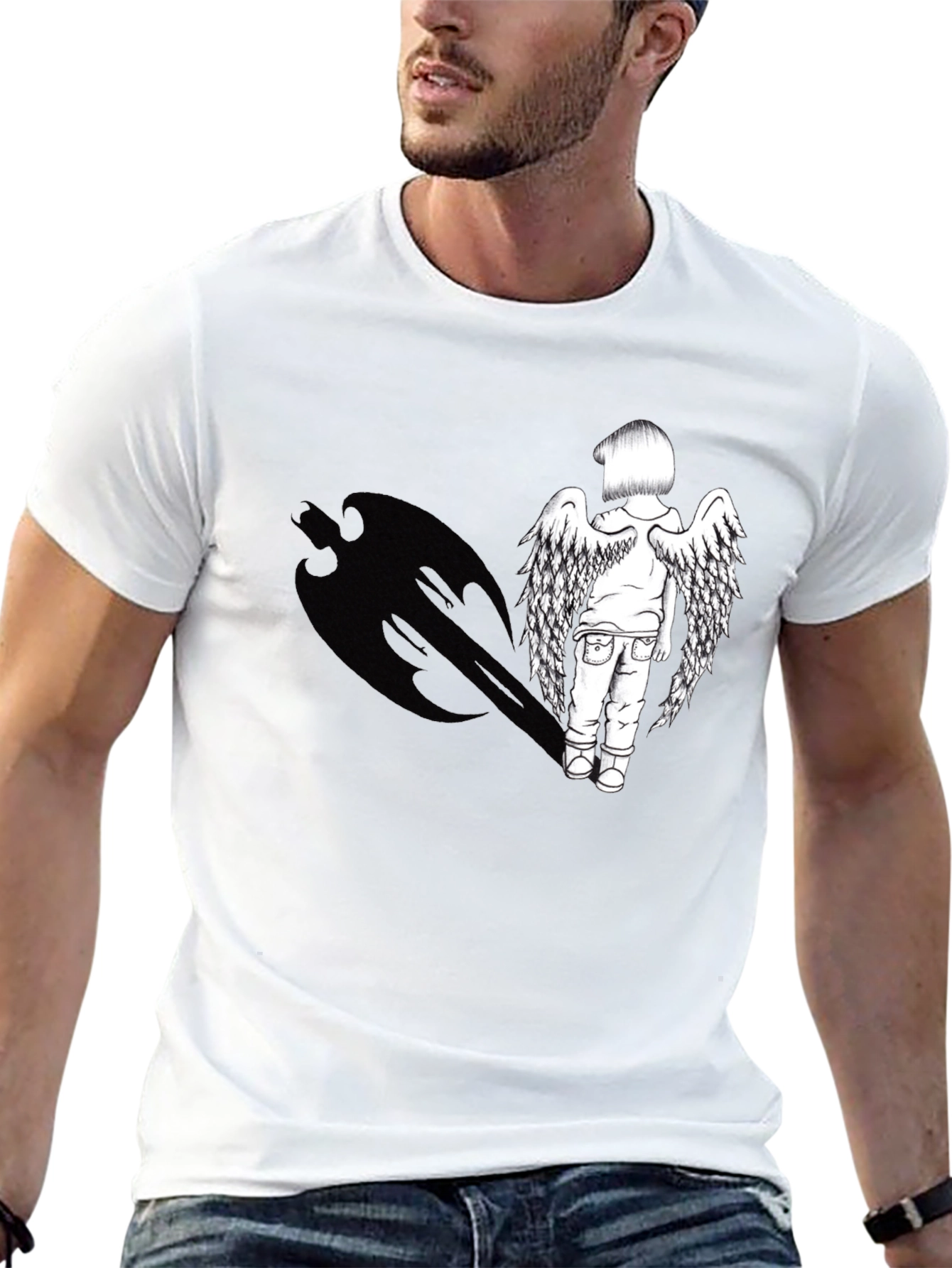 Angel to Devil T-Shirt - Graphic Tee