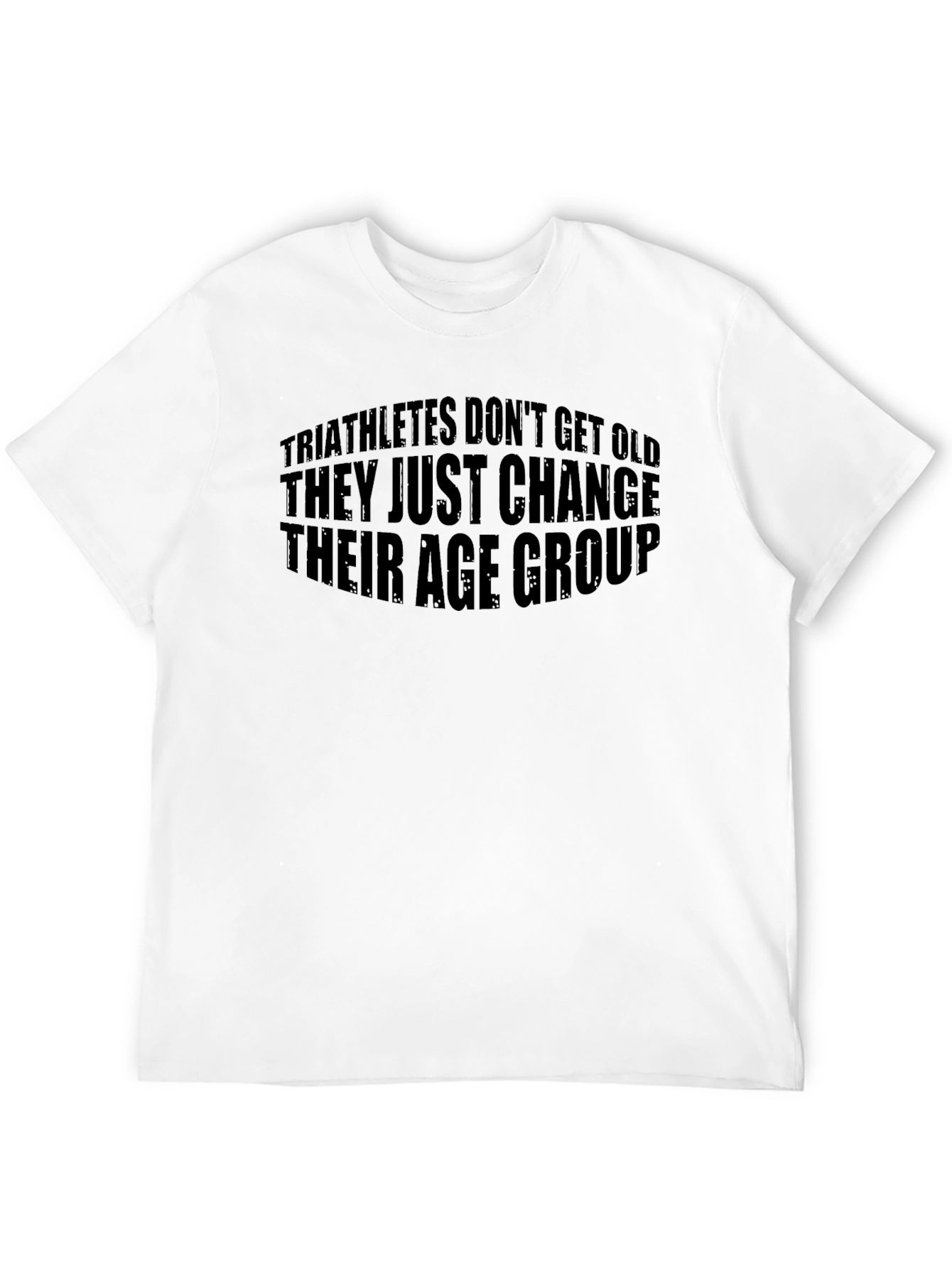 Triathletes Age Group T-Shirt Funny Triathlon Tee