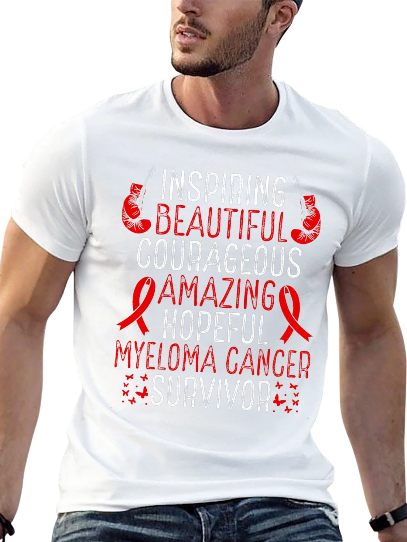 Myeloma Cancer Survivor T-Shirt Inspirational Design