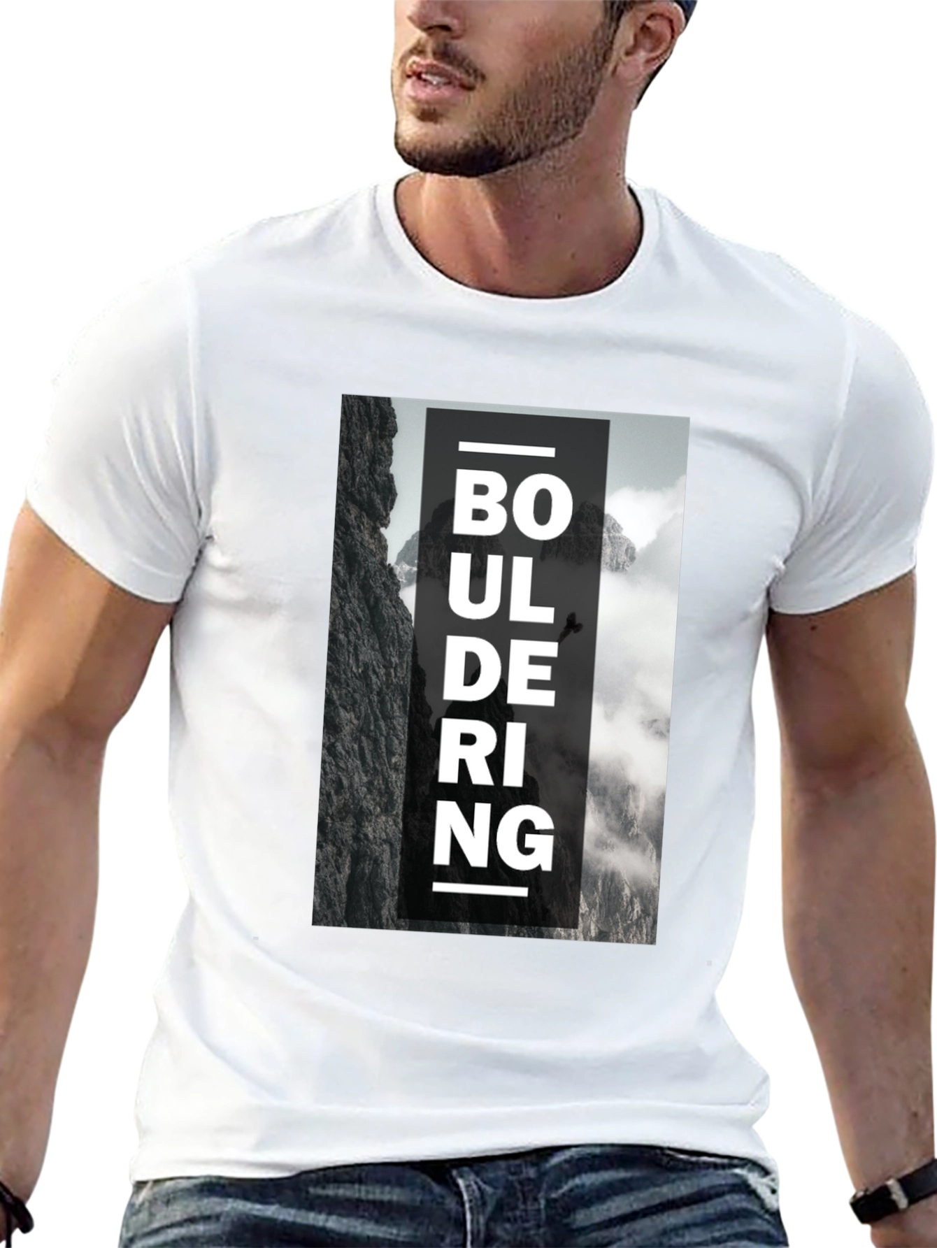 Bouldering Graphic Tee - Adventure Ready