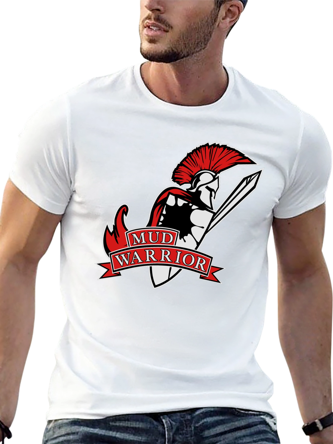 Mud Warrior T-Shirt - Spartan Graphic Tee