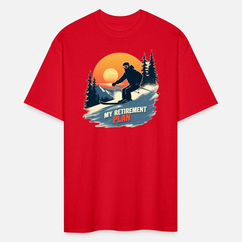 My Retirement Plan - Skiing Enthusiast T-Shirt