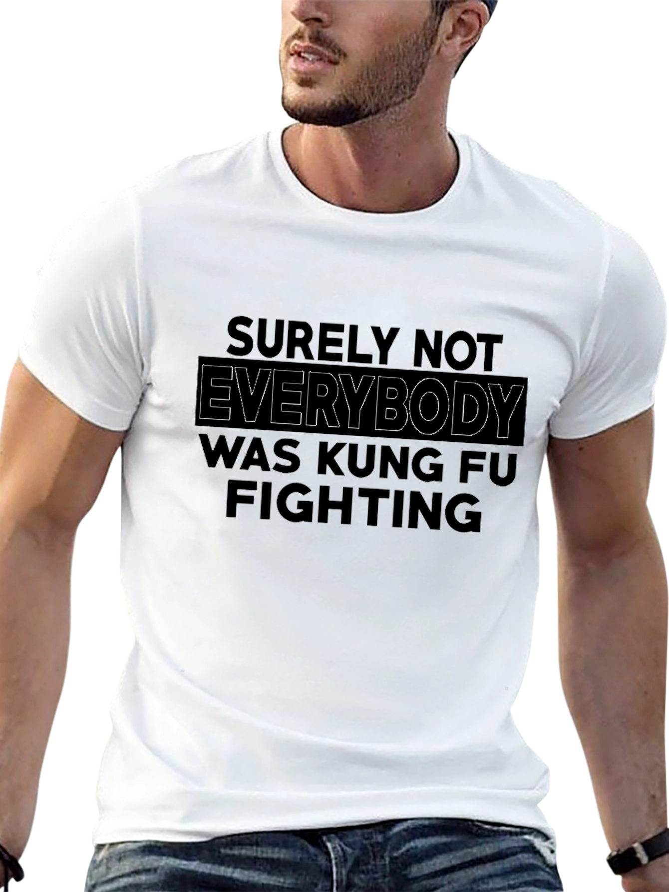 Kung Fu Fighting Black T-Shirt