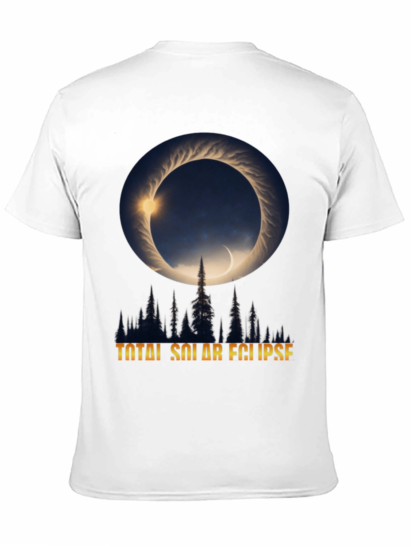 Total Solar Eclipse Graphic T-Shirt