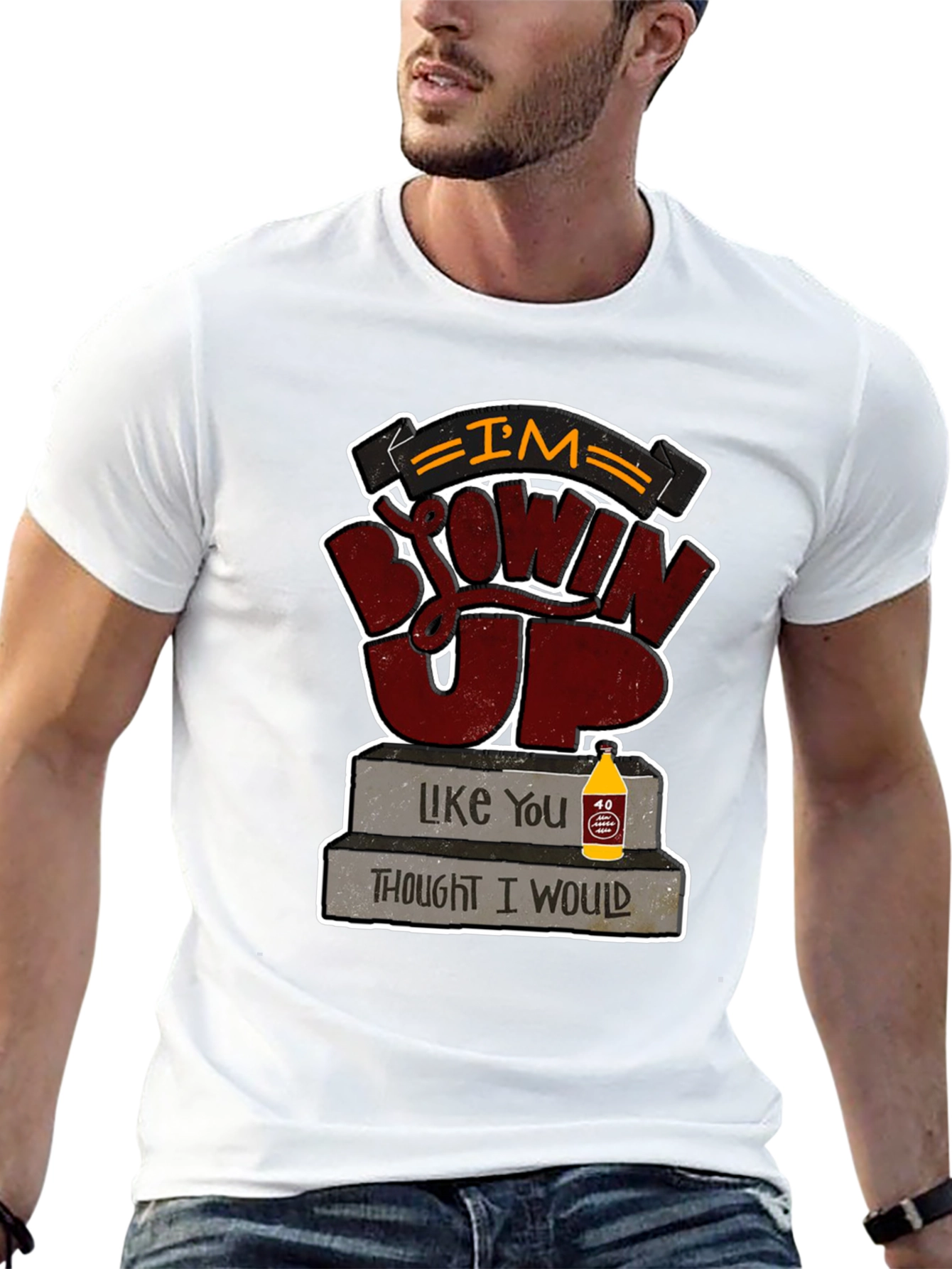 Im Blowin Up Mens Graphic Tee