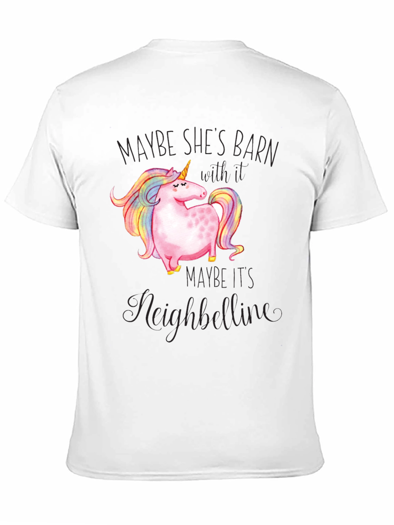 Unicorn Neighbelline Graphic T-Shirt