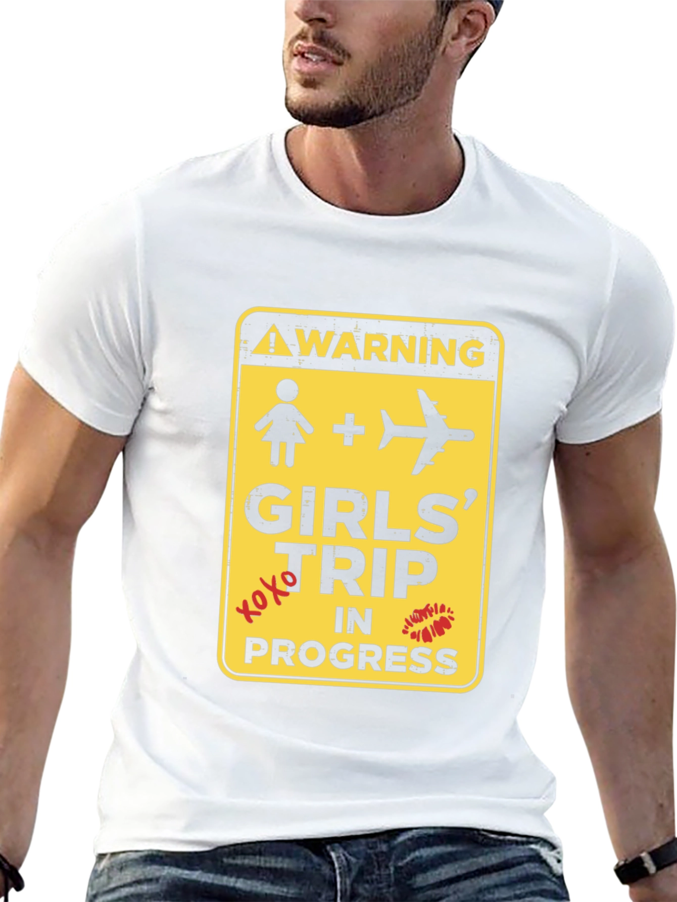Girls Trip in Progress Graphic Tee