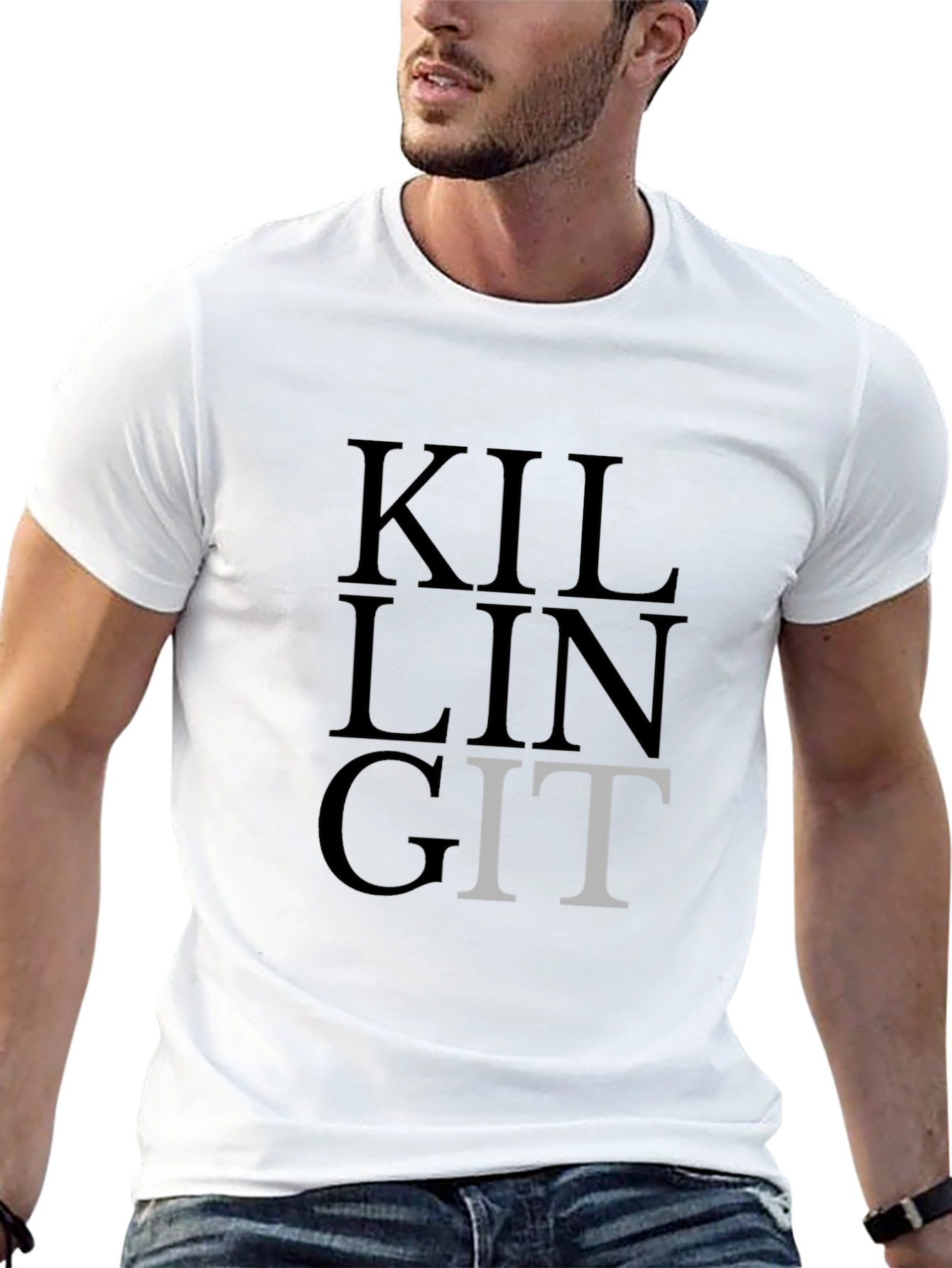 Killing It Funny T-Shirt Sarcastic Graphic Tee