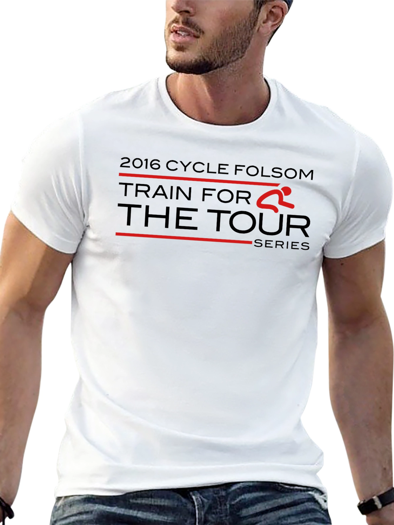 Cycle Folsom T-Shirt - Train for the Tour