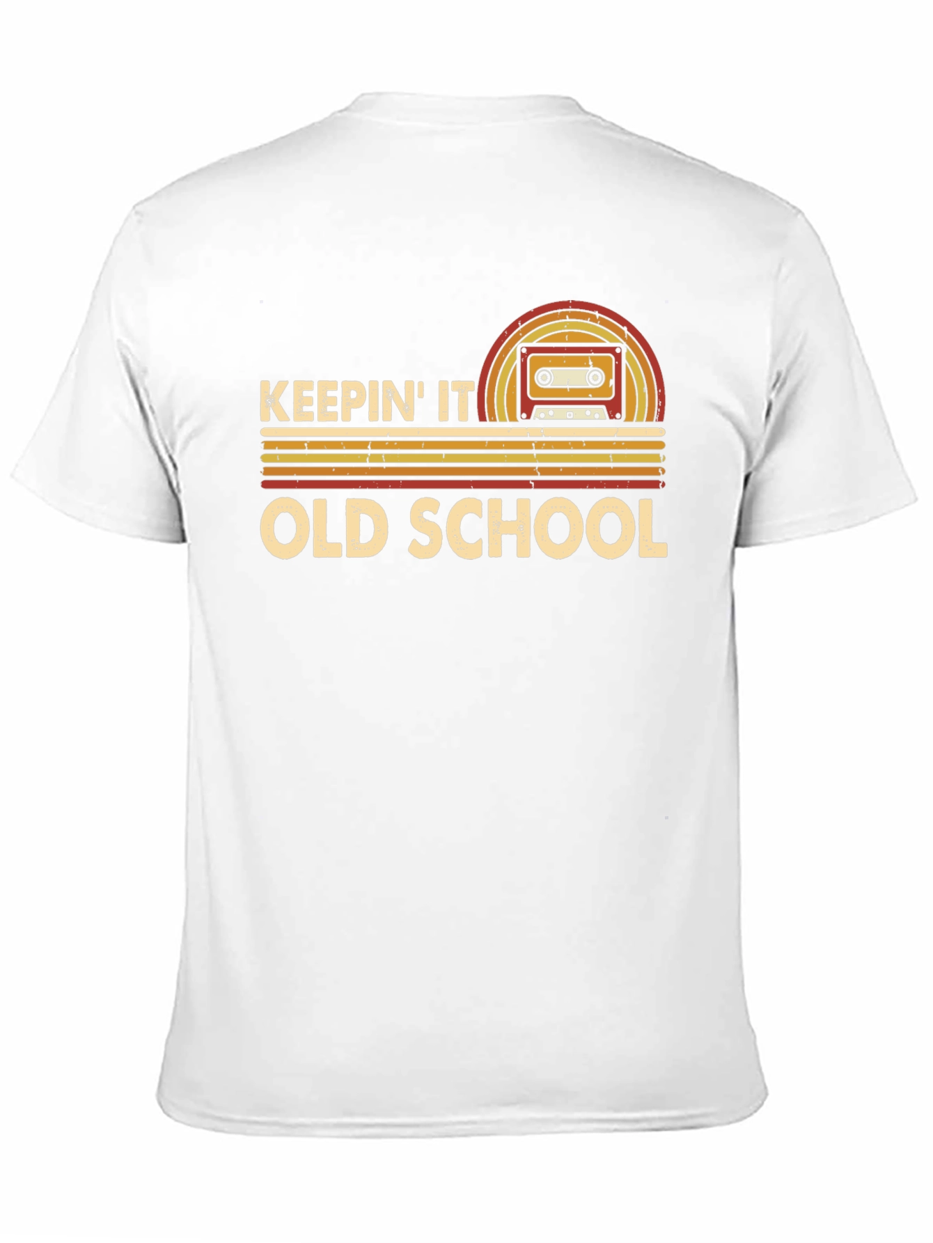 Keepin It Old School Retro Cassette T-Shirt