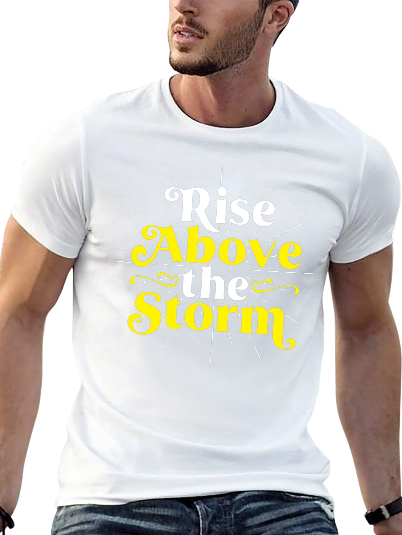 Rise Above the Storm Graphic T-Shirt