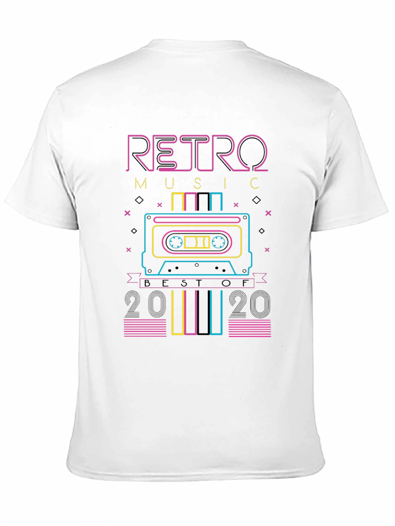 Retro Music Best Of 2020 Cassette Tape Graphic T-Shirt