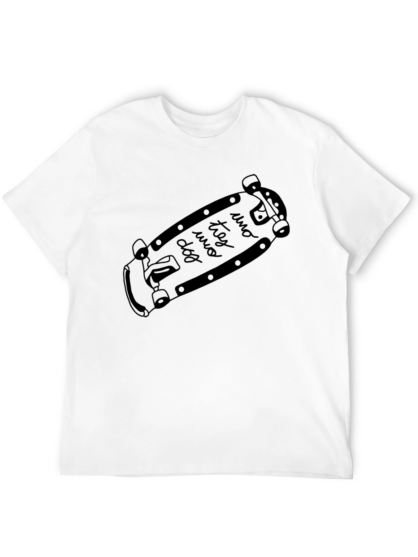 Skateboard Graphic Tee - Cool & Casual Style