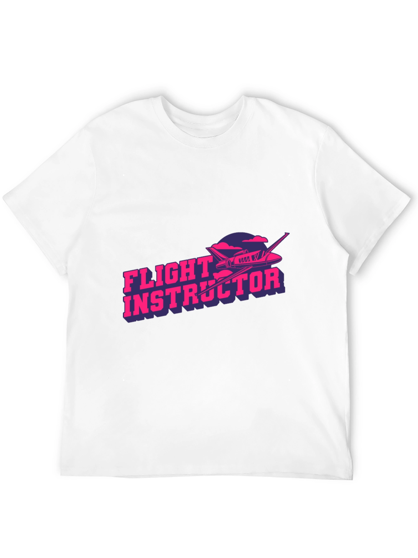 Flight Instructor Graphic T-Shirt - Pilot Aviation Tee