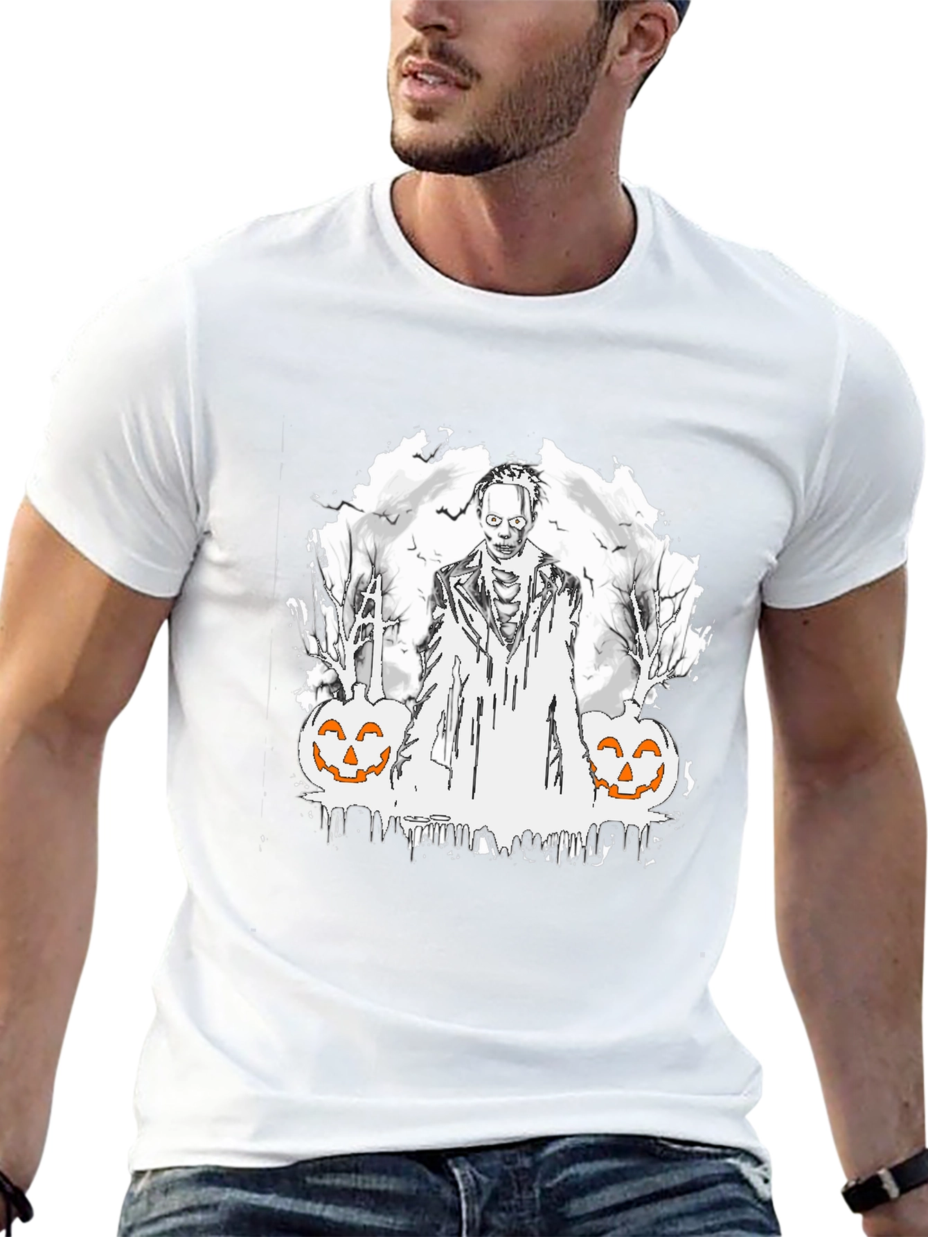 Halloween Horror Graphic Tee