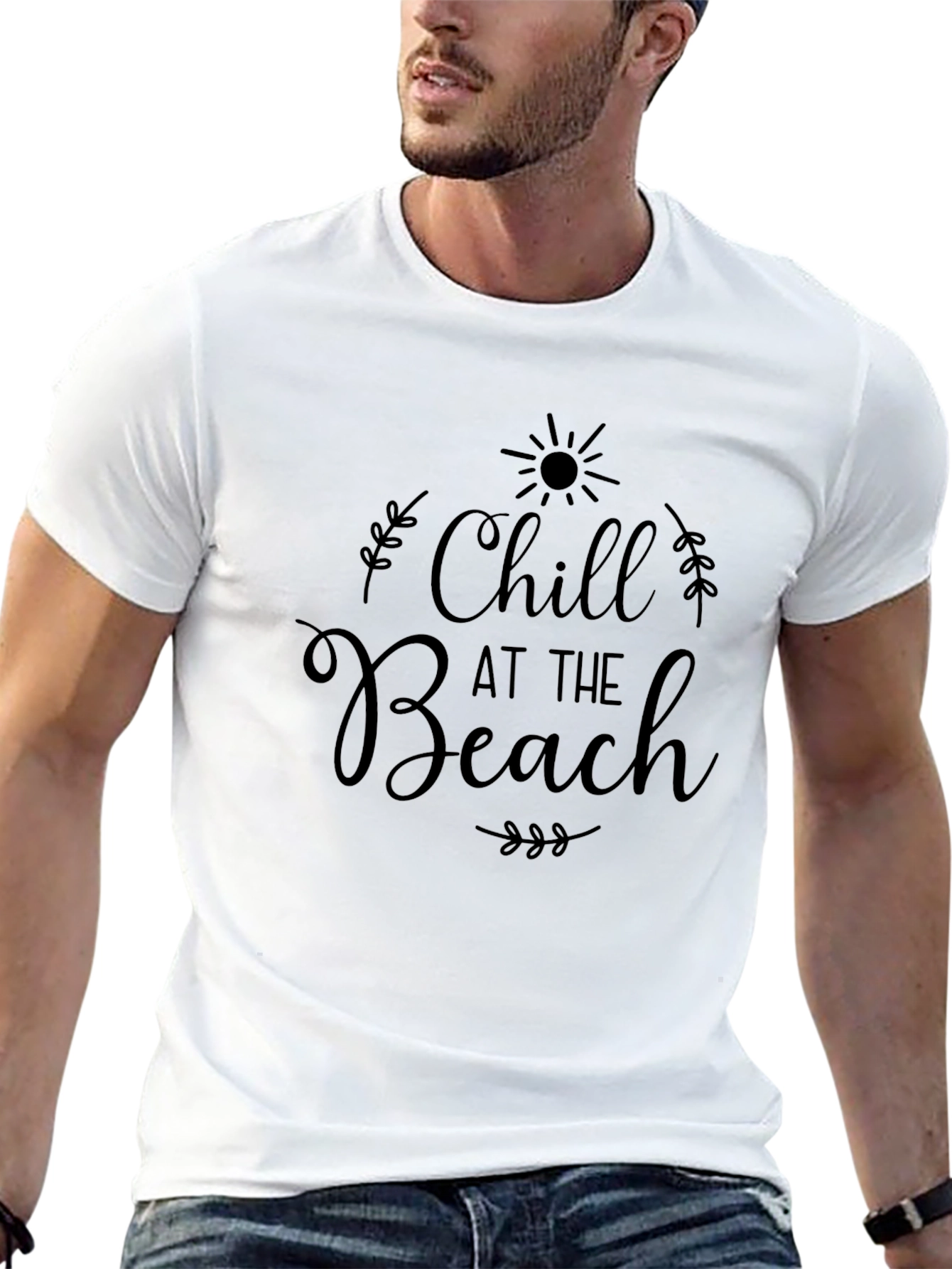 Chill at the Beach Graphic Tee