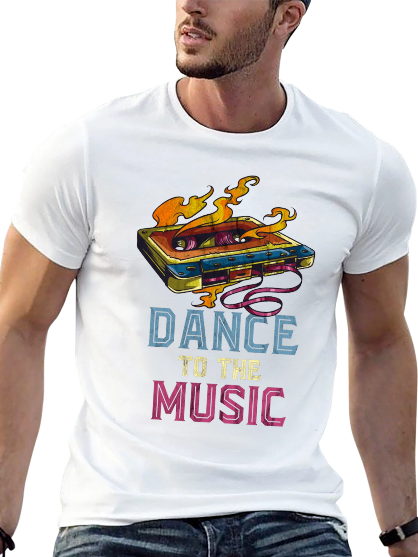 Dance to the Music Graphic Tee