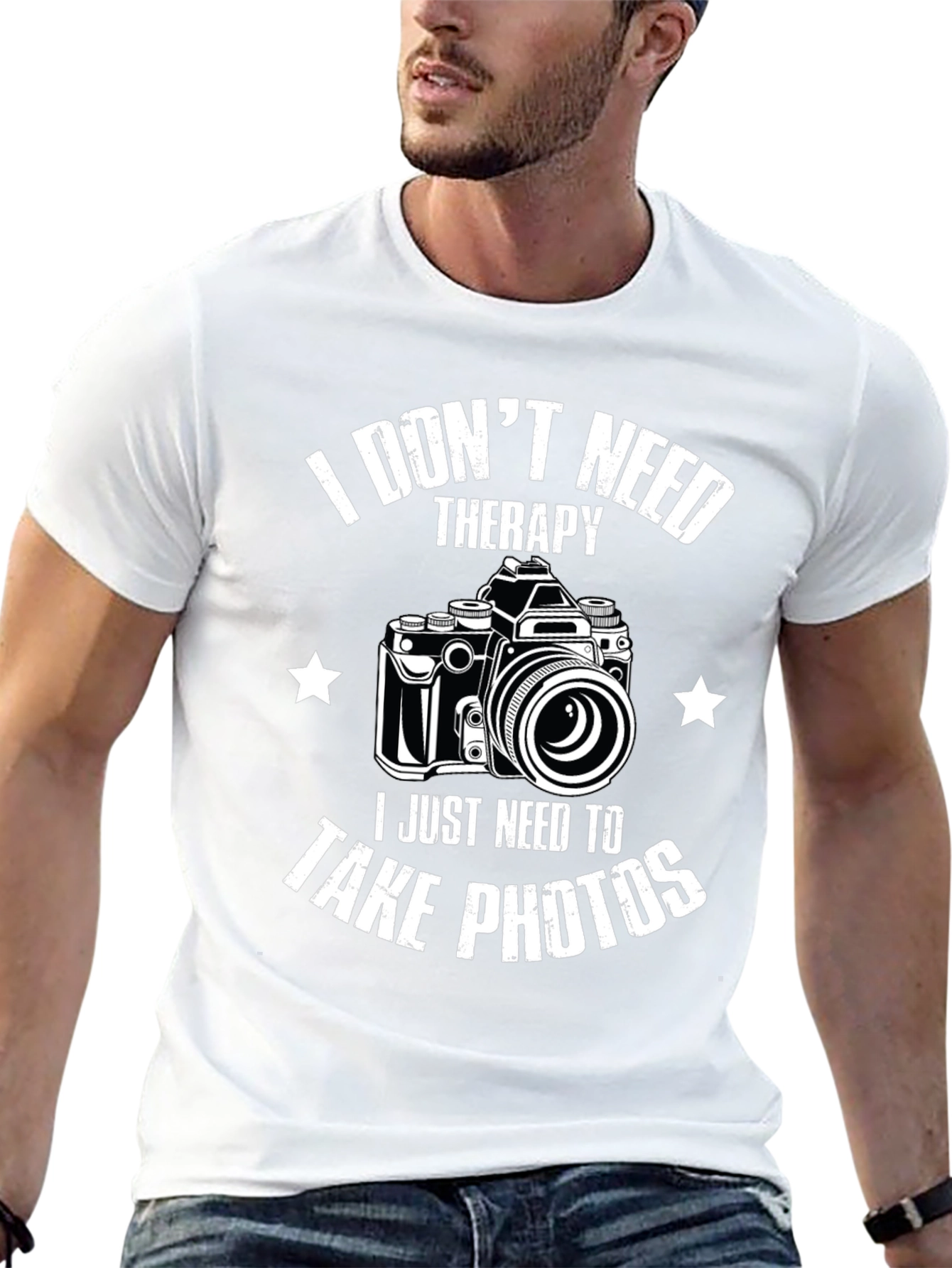 Photography Lover T-Shirt - I Dont Need Therapy