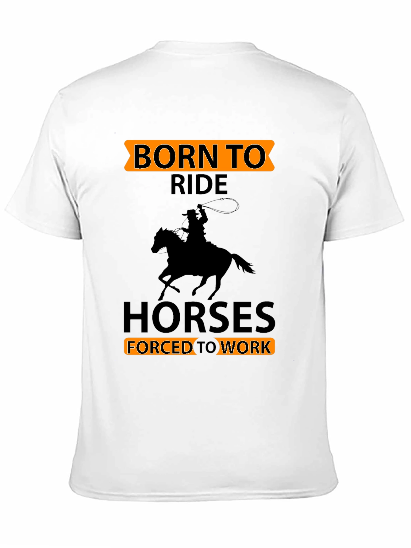 Born to Ride Horses Graphic Tee