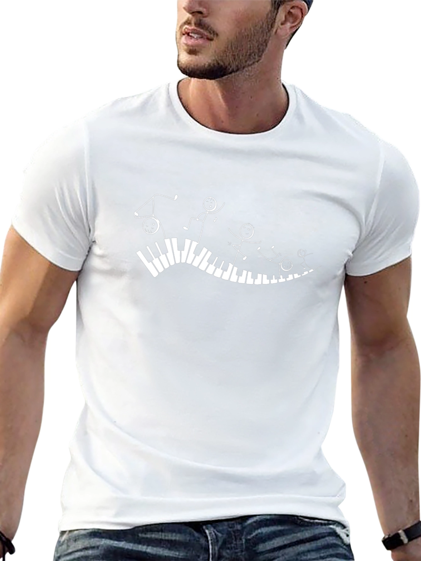 Musical Stick Figures T-Shirt
