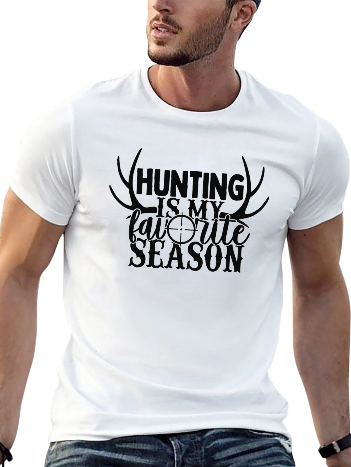 Hunting Is My Favorite Season Graphic T-Shirt