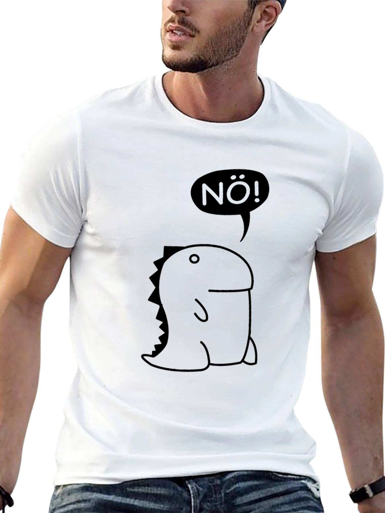 Nö! Dinosaur T-Shirt - Black