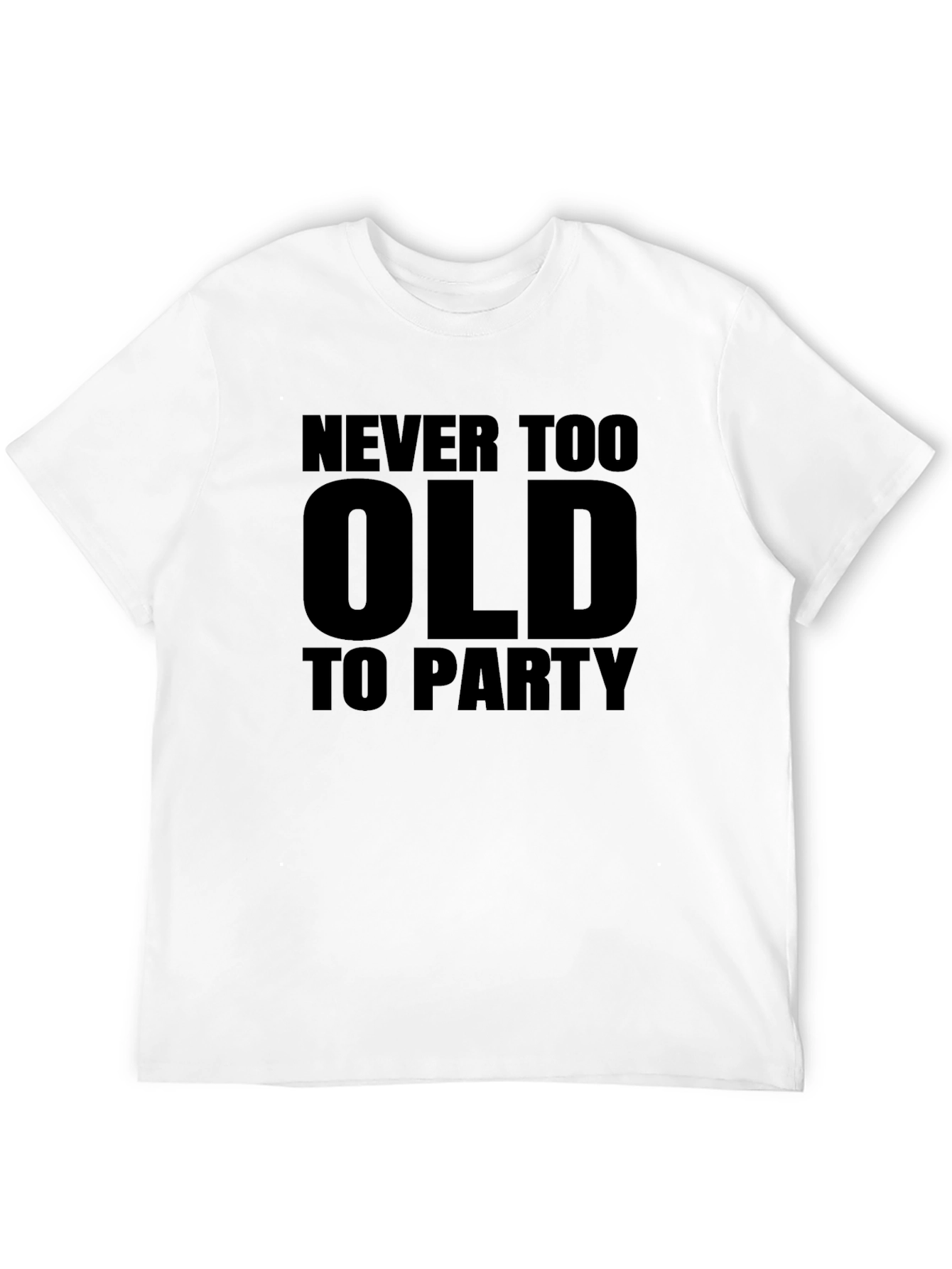 Never Too Old To Party Graphic Tee