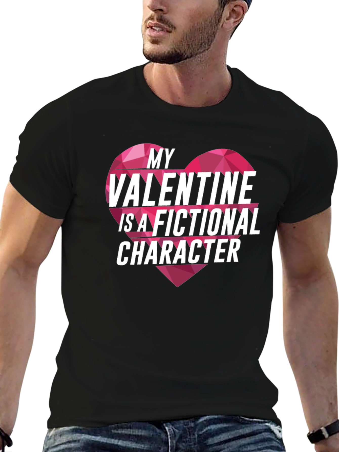 Fictional Valentine T-Shirt - Novelty Romance Tee