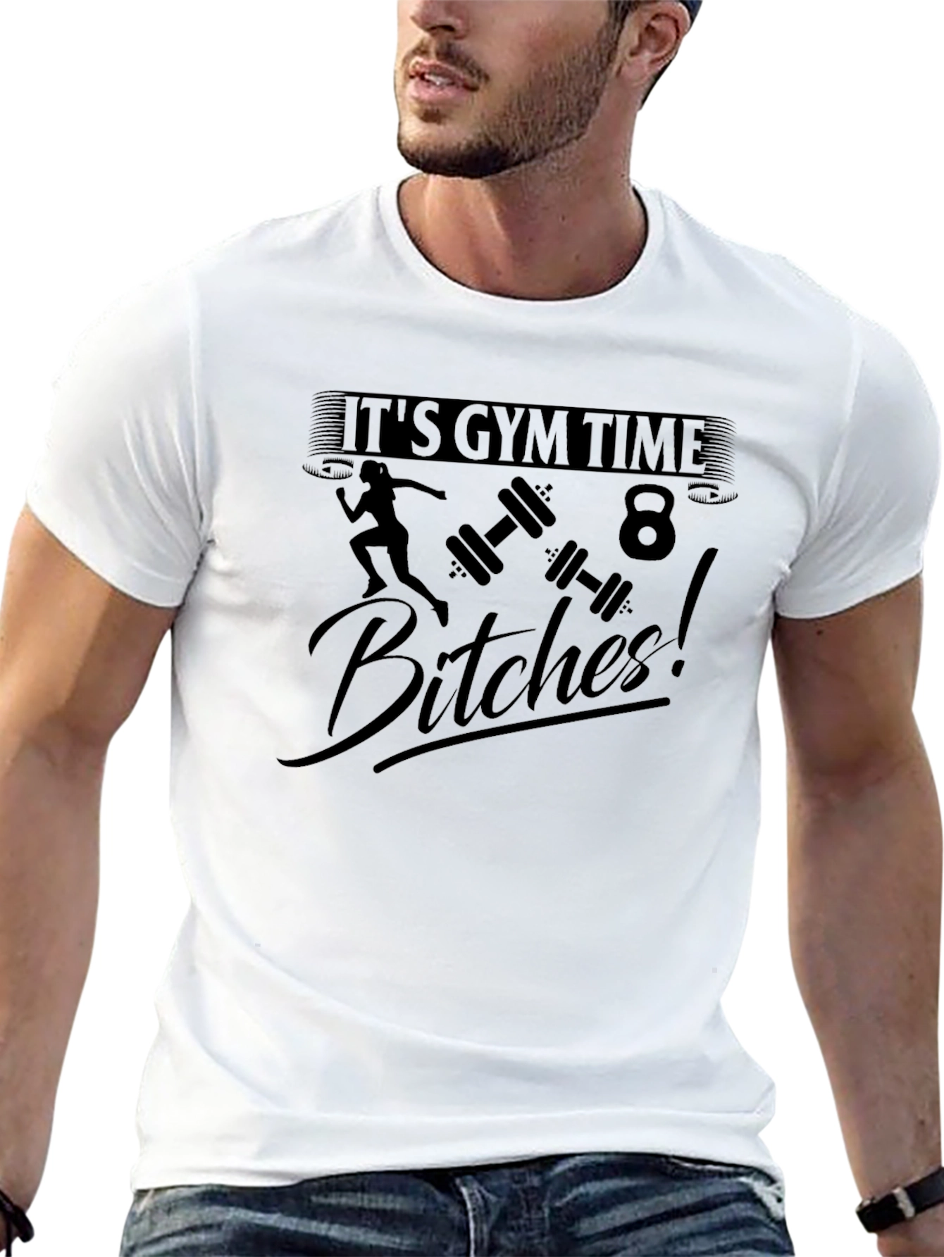 Its Gym Time Funny Workout T-Shirt