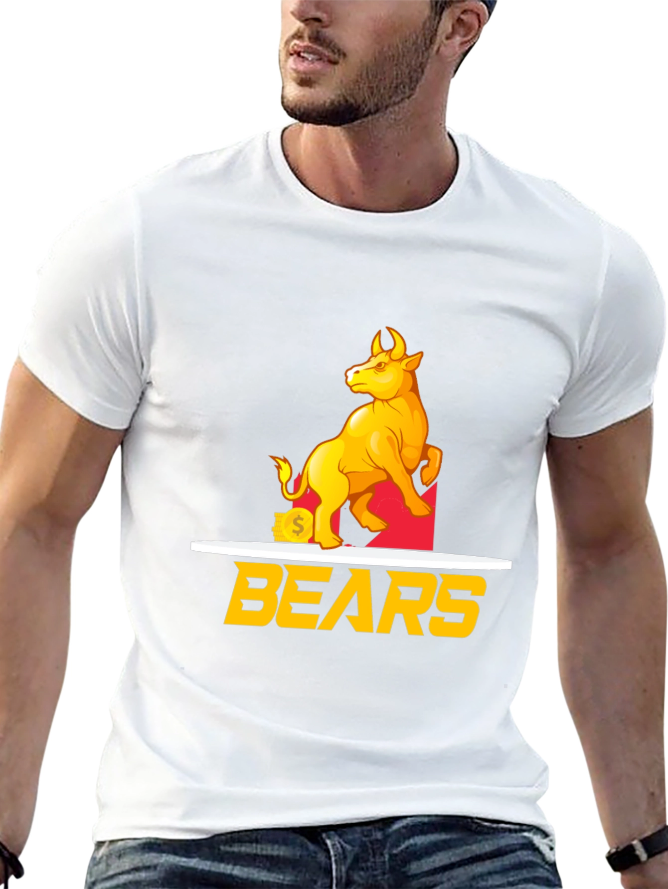 Bull vs Bears Graphic Tee