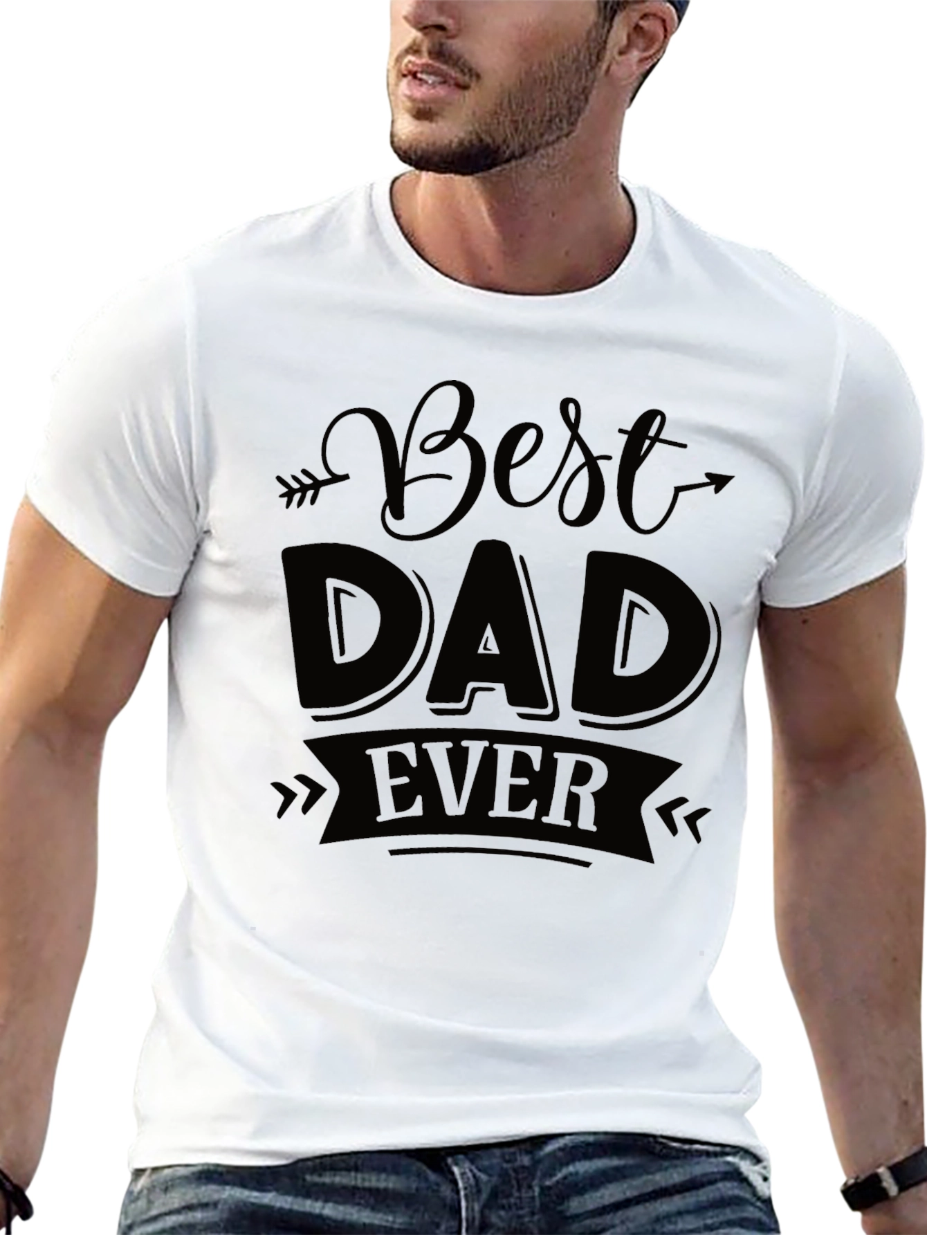 Best Dad Ever T-Shirt - Perfect Fathers Day Gift