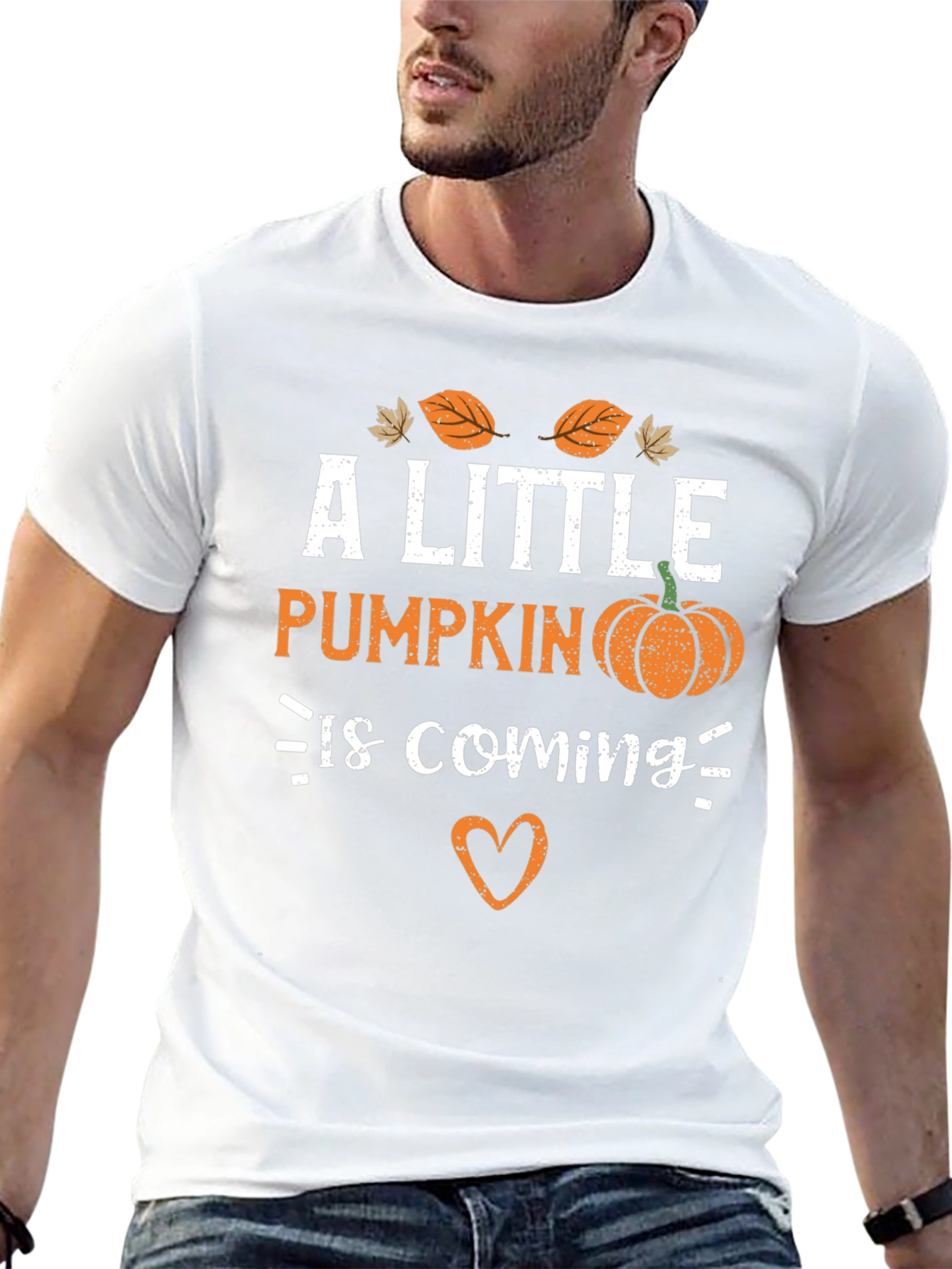 A Little Pumpkin Is Coming - Maternity T-Shirt