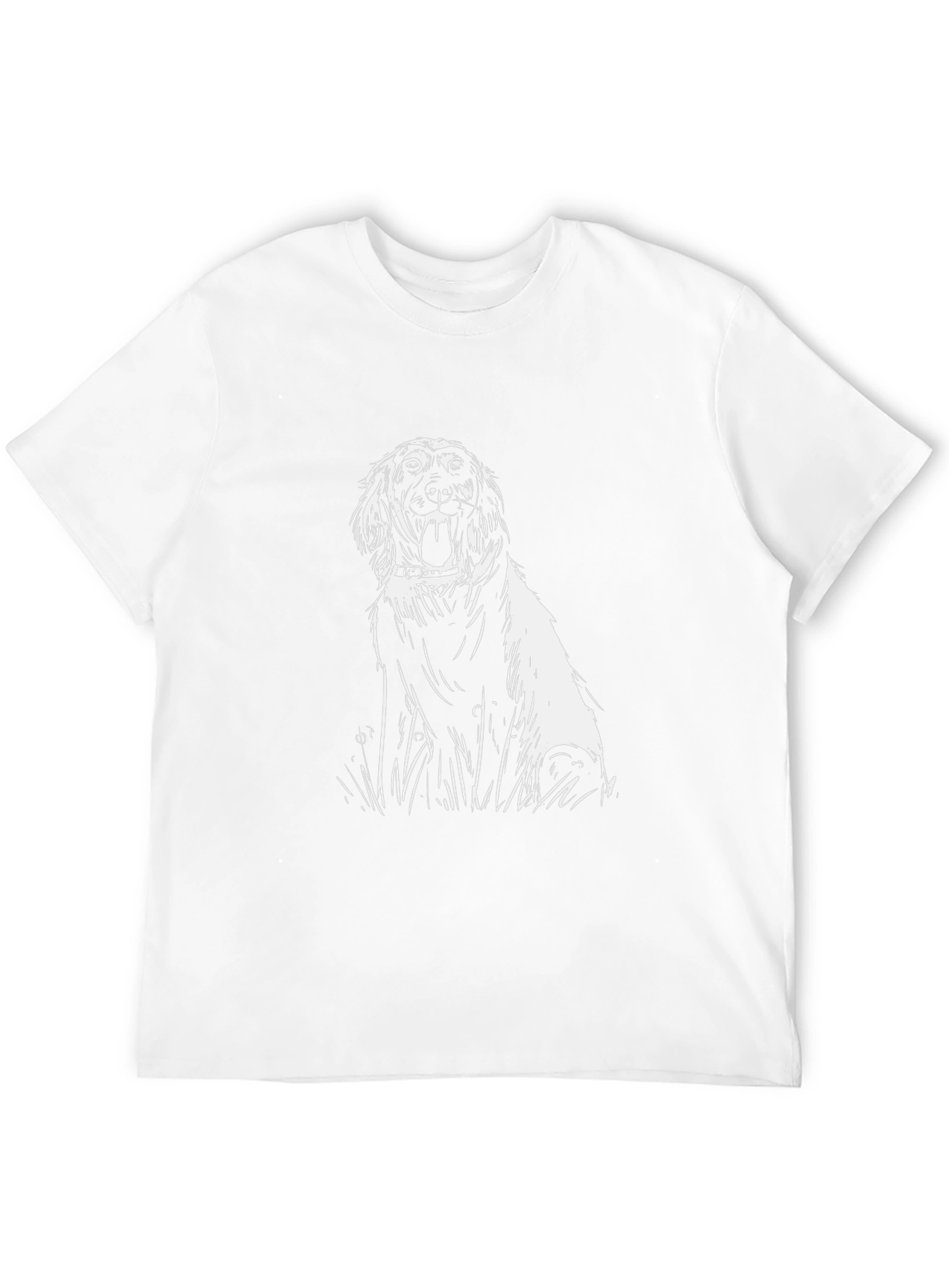 Dog Graphic Black T-Shirt