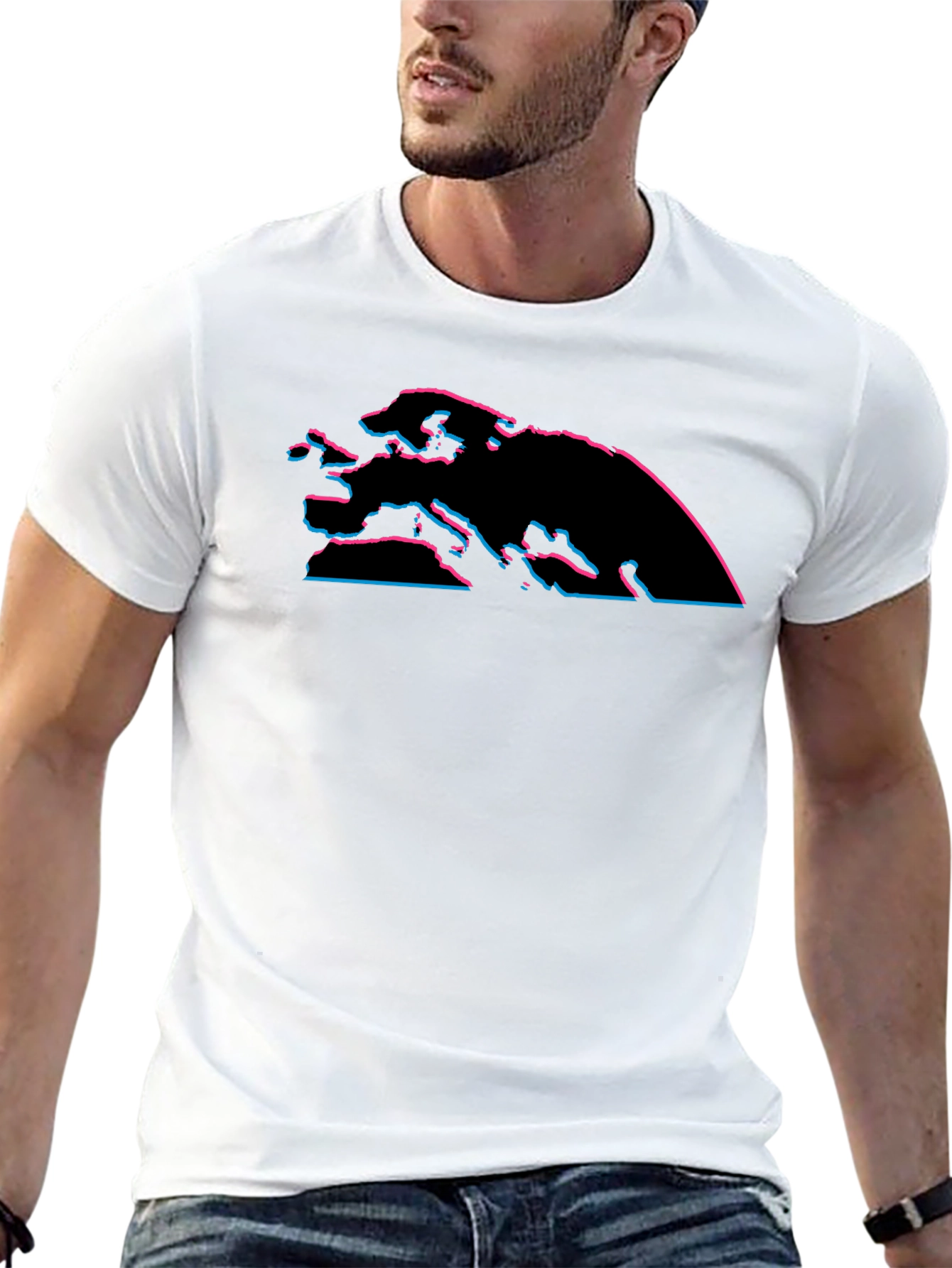 Europe Map T-Shirt - Retro Graphic Tee