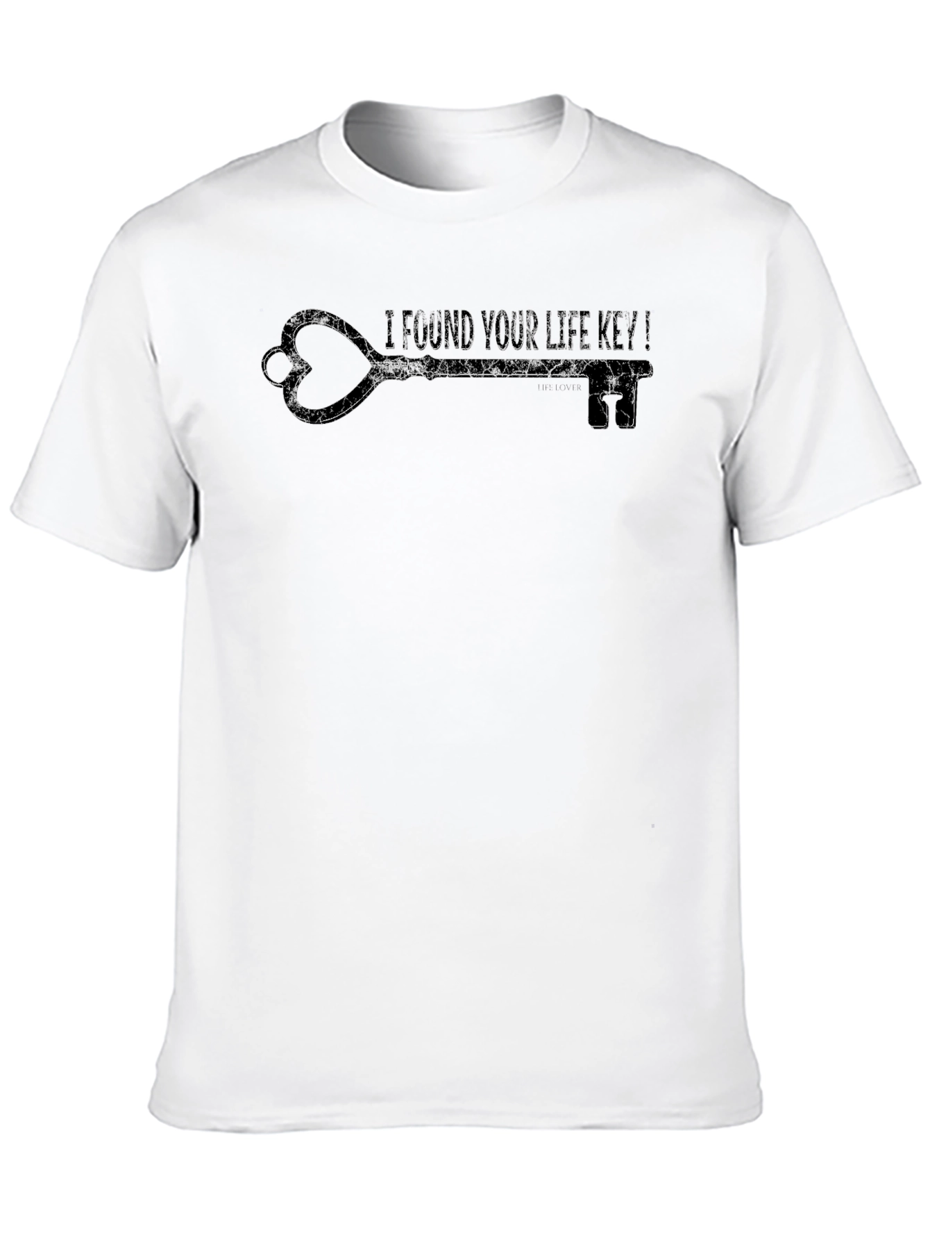 I Found Your Life Key Heart T-Shirt
