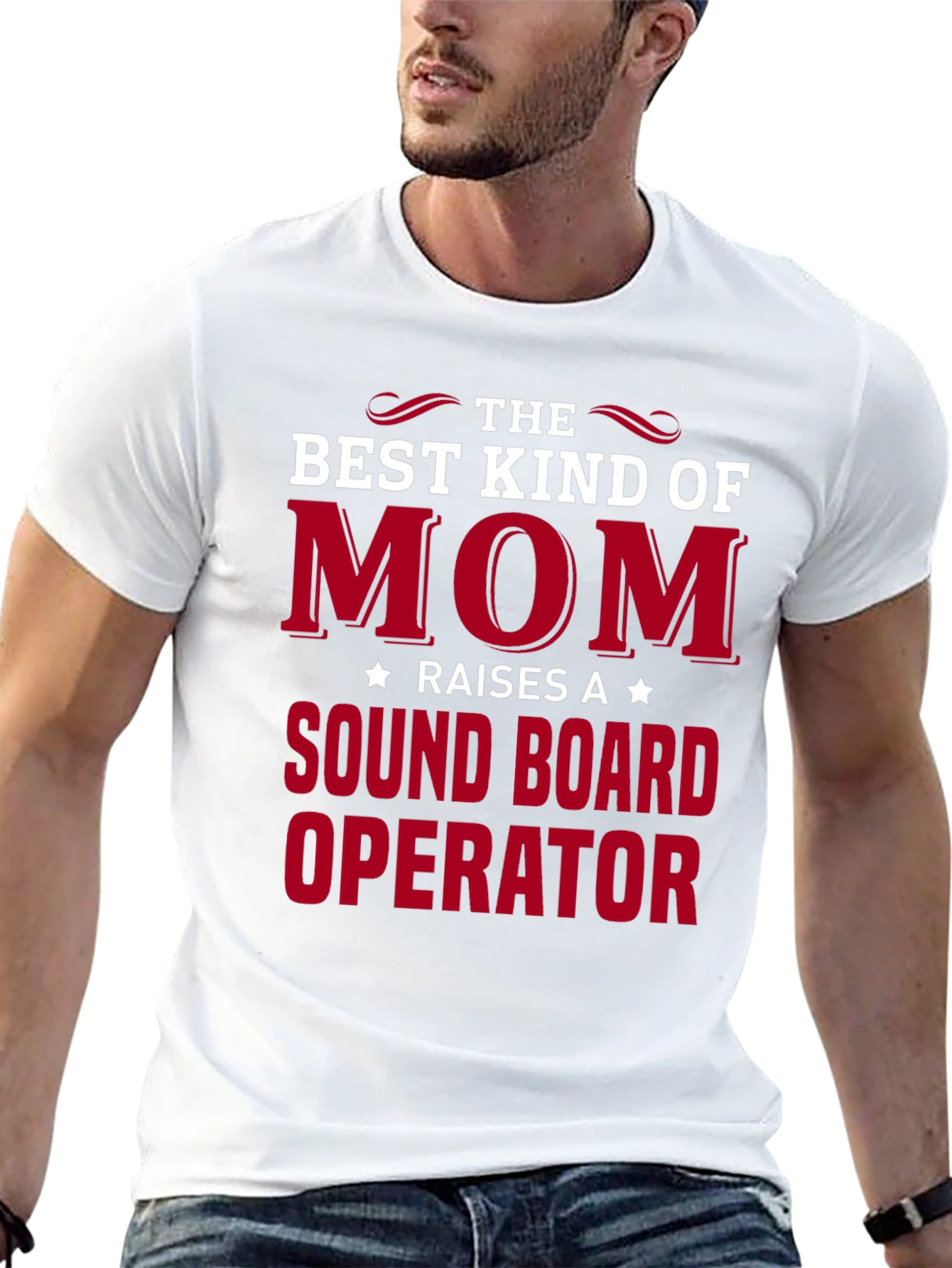 Sound Board Operator Mom Graphic Tee