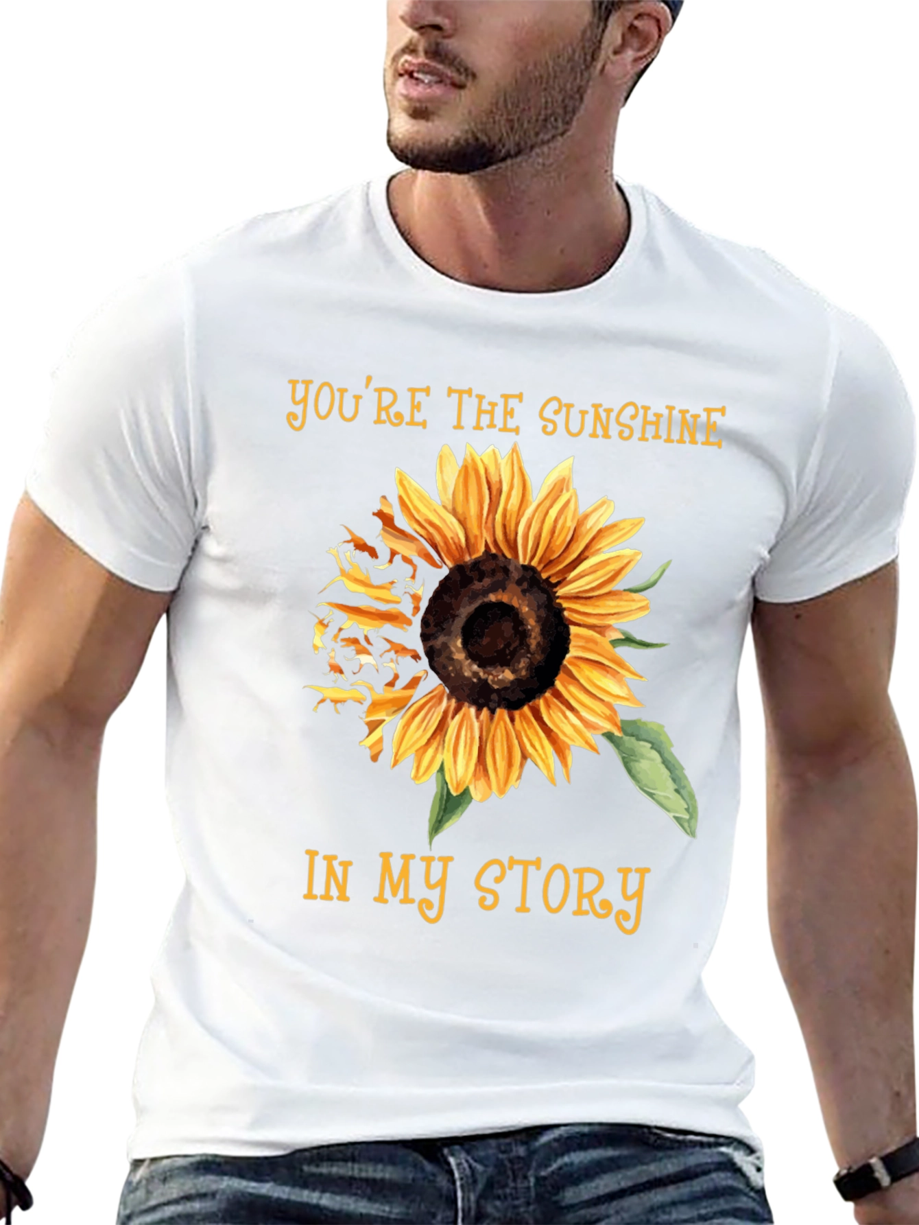 Sunflower Graphic Tee - Youre the Sunshine