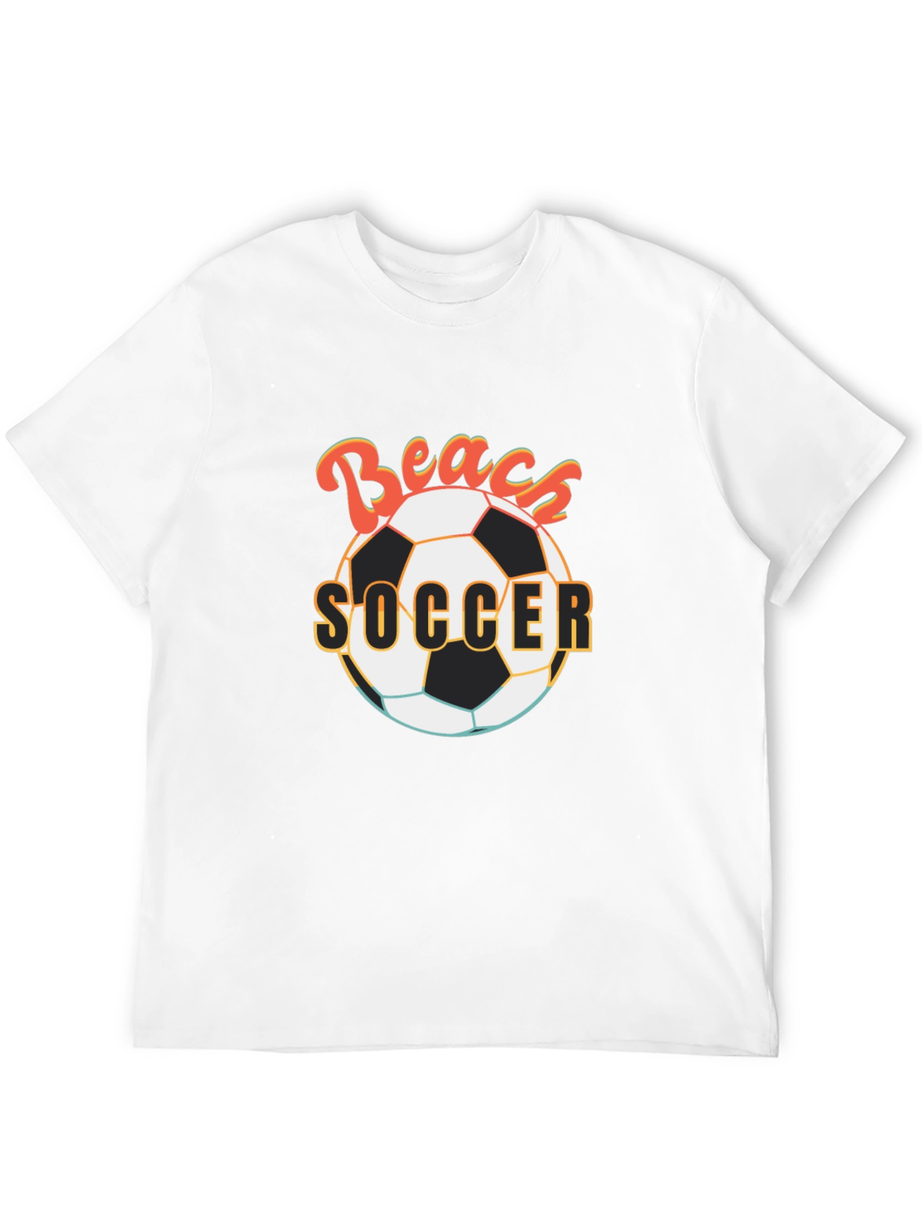 Beach Soccer Graphic T-Shirt