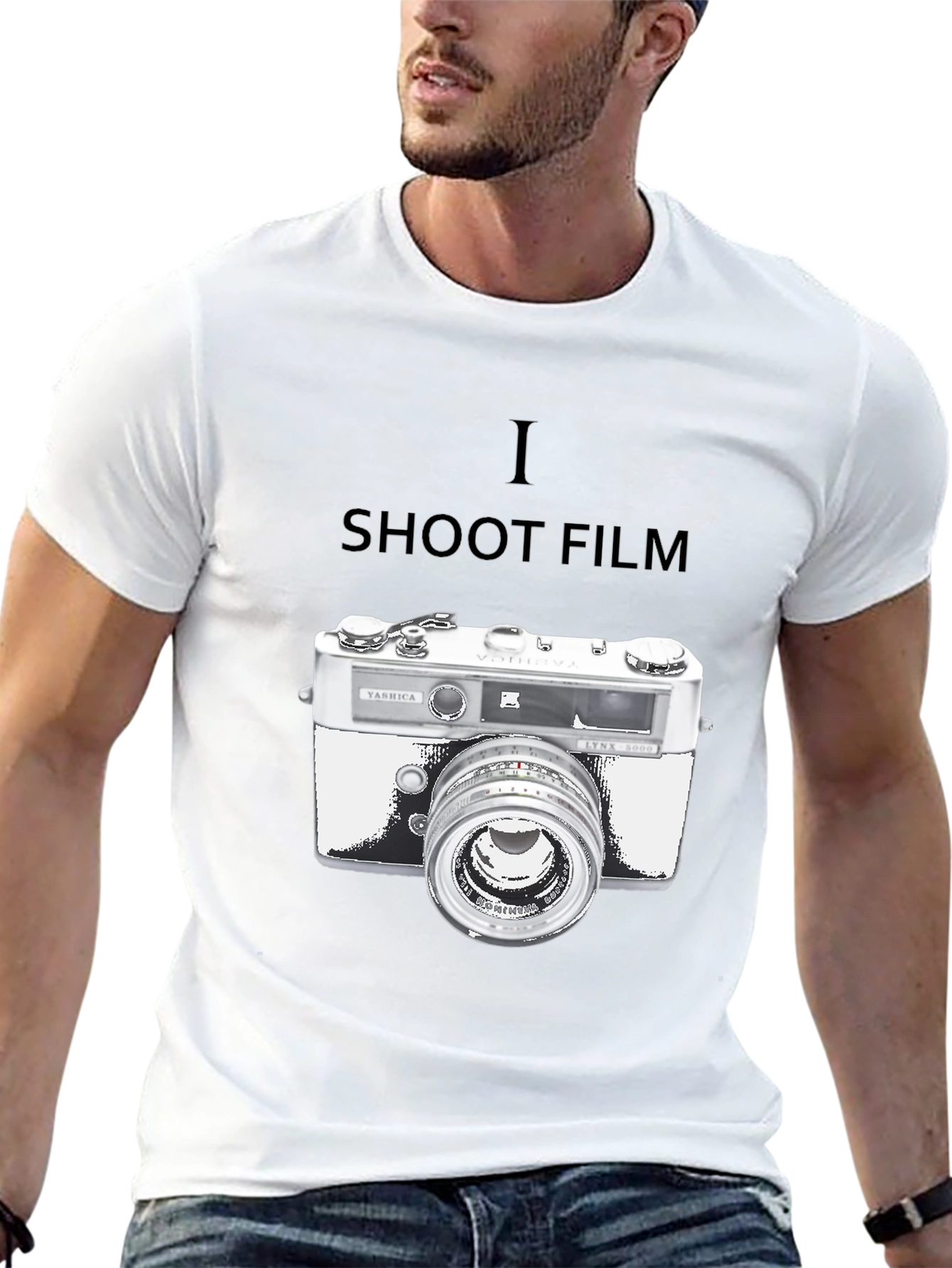 I Shoot Film T-Shirt - Camera Graphic Tee