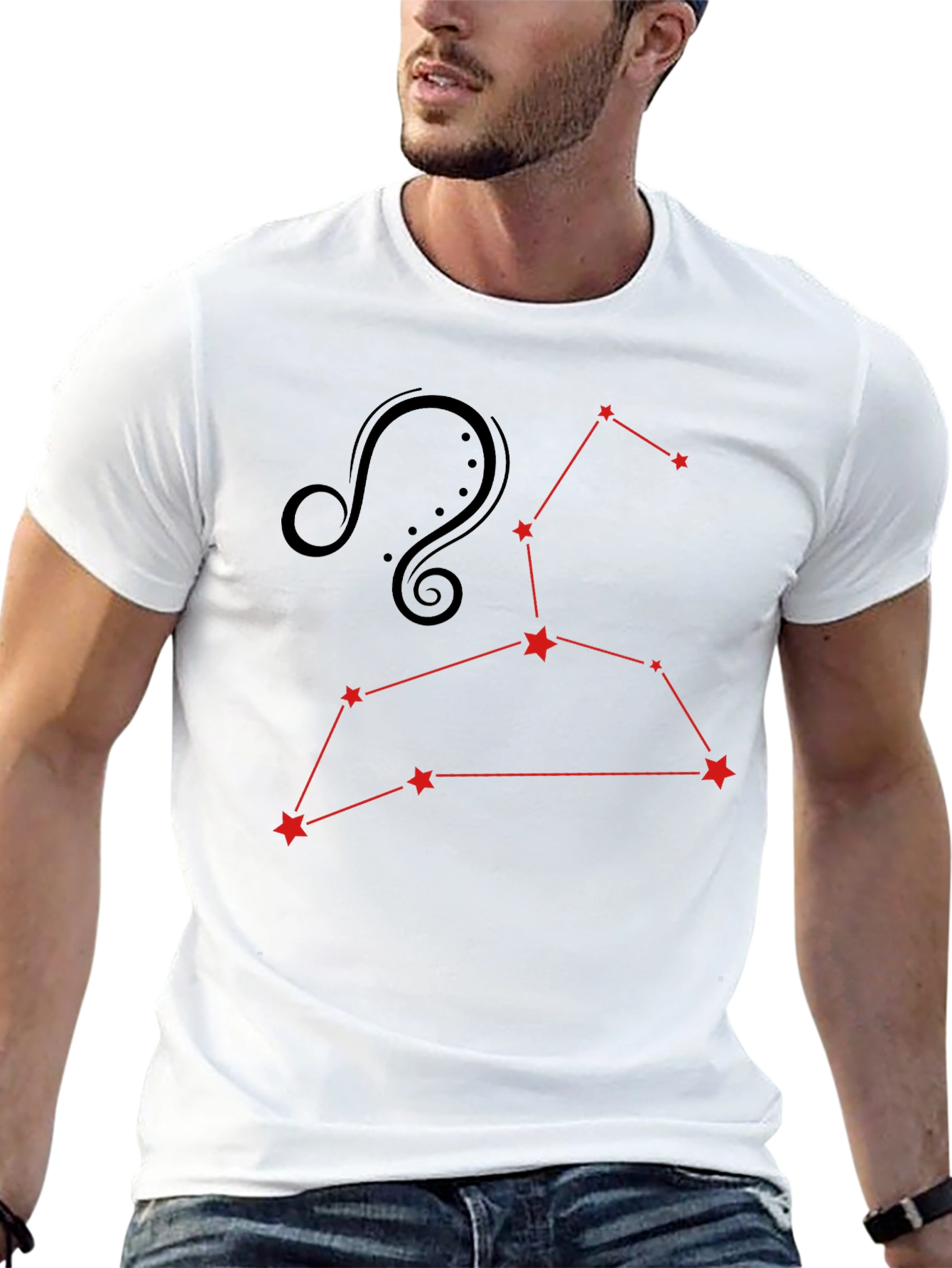 Leo Constellation Graphic Tee