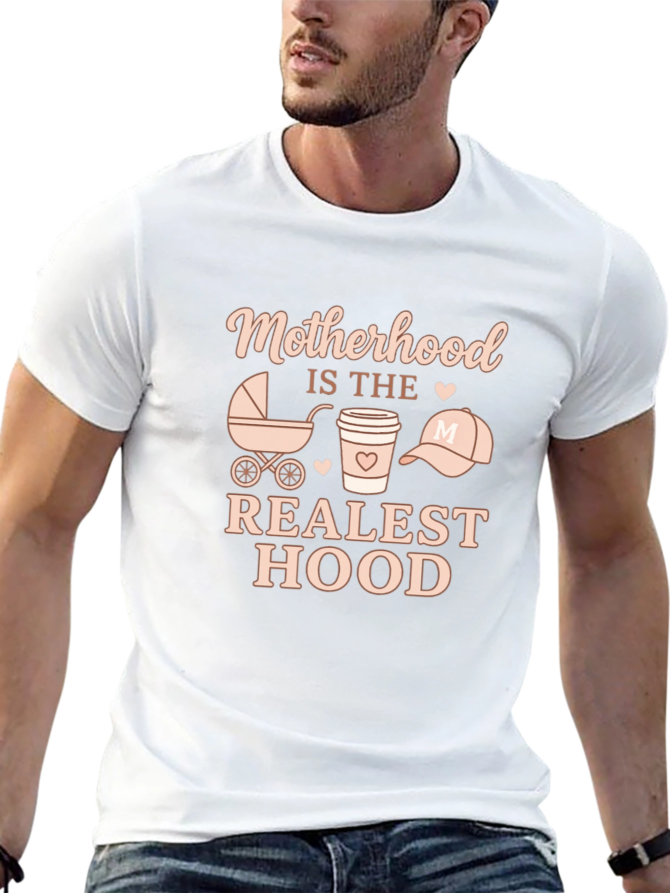 Motherhood Is the Realest Hood T-Shirt