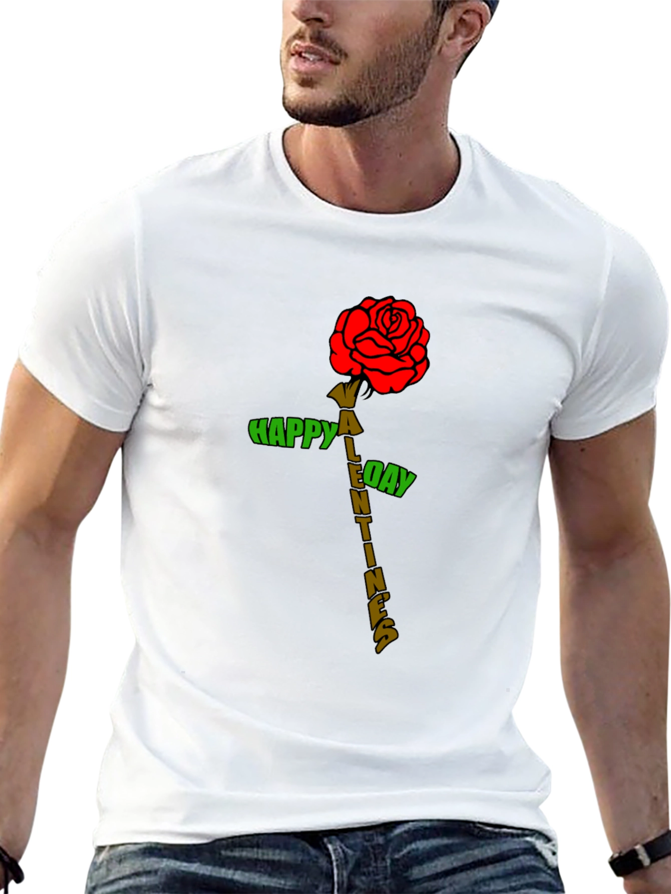 Valentines Day Rose T-Shirt