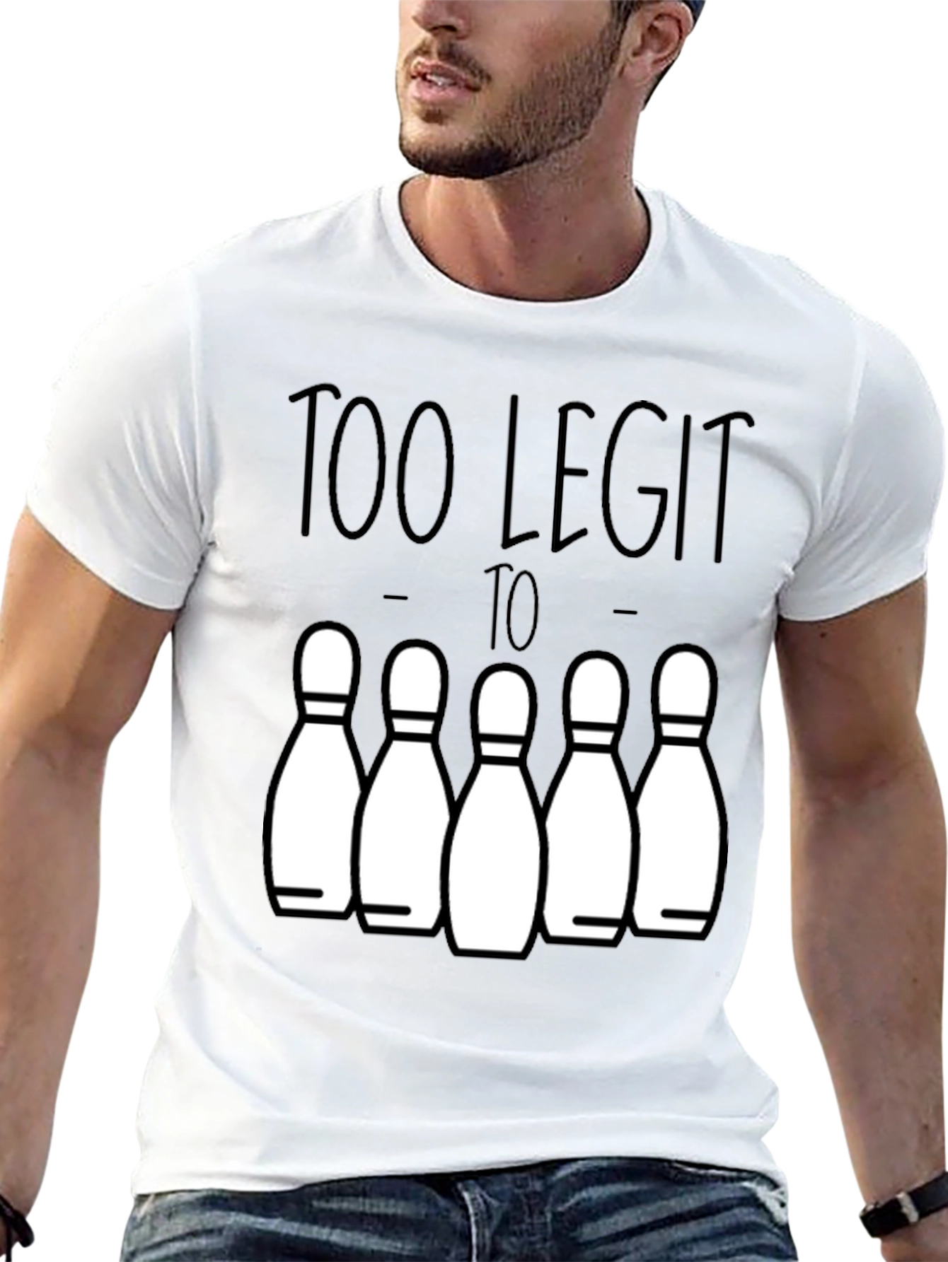 Too Legit Bowling T-Shirt