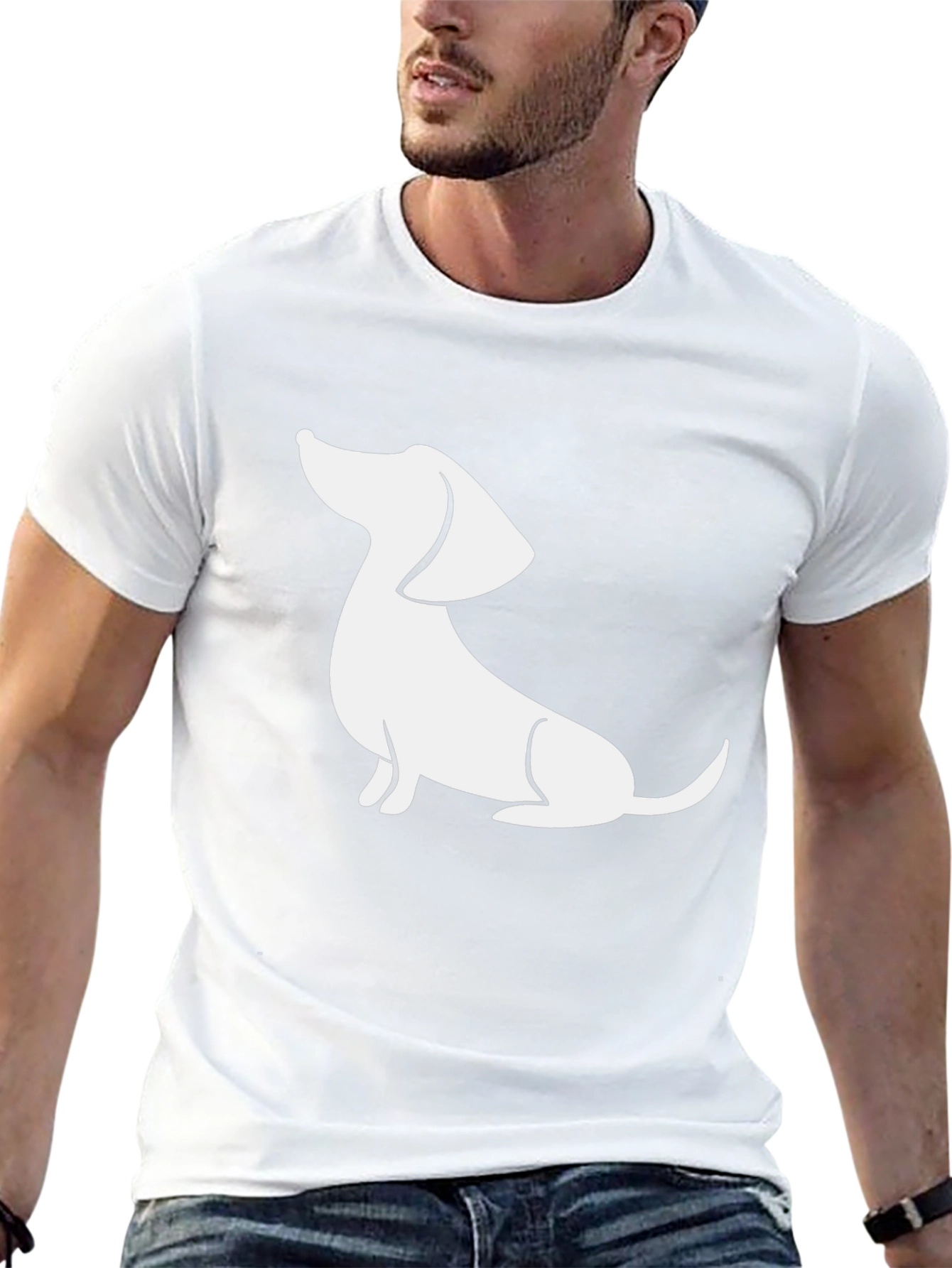 Dachshund Graphic Tee - Cool Dog Lover Shirt