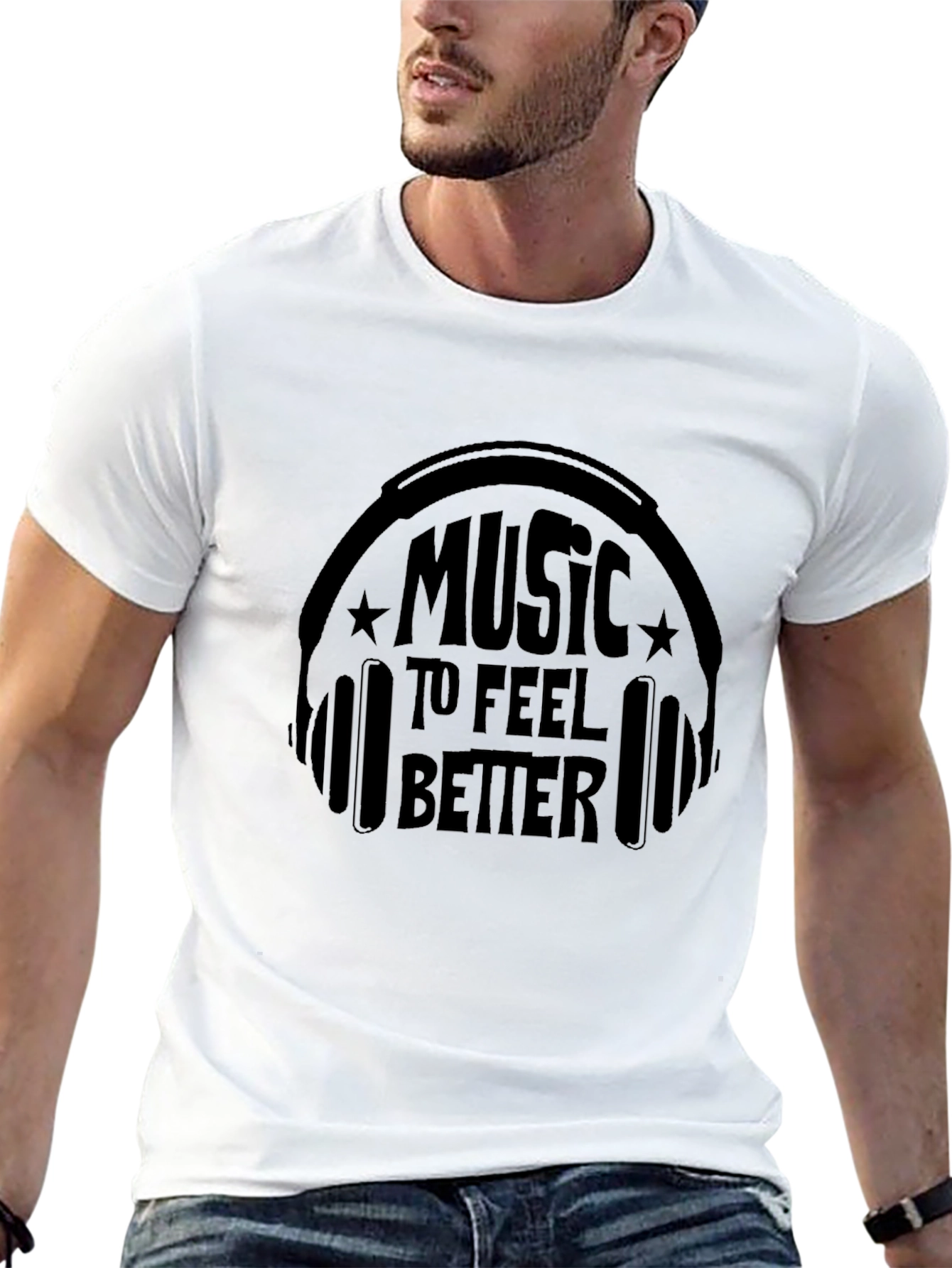 Music To Feel Better Graphic T-Shirt