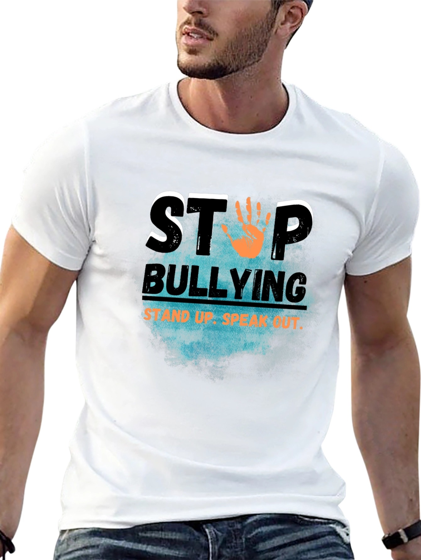 Stop Bullying T-Shirt - Stand Up Speak Out