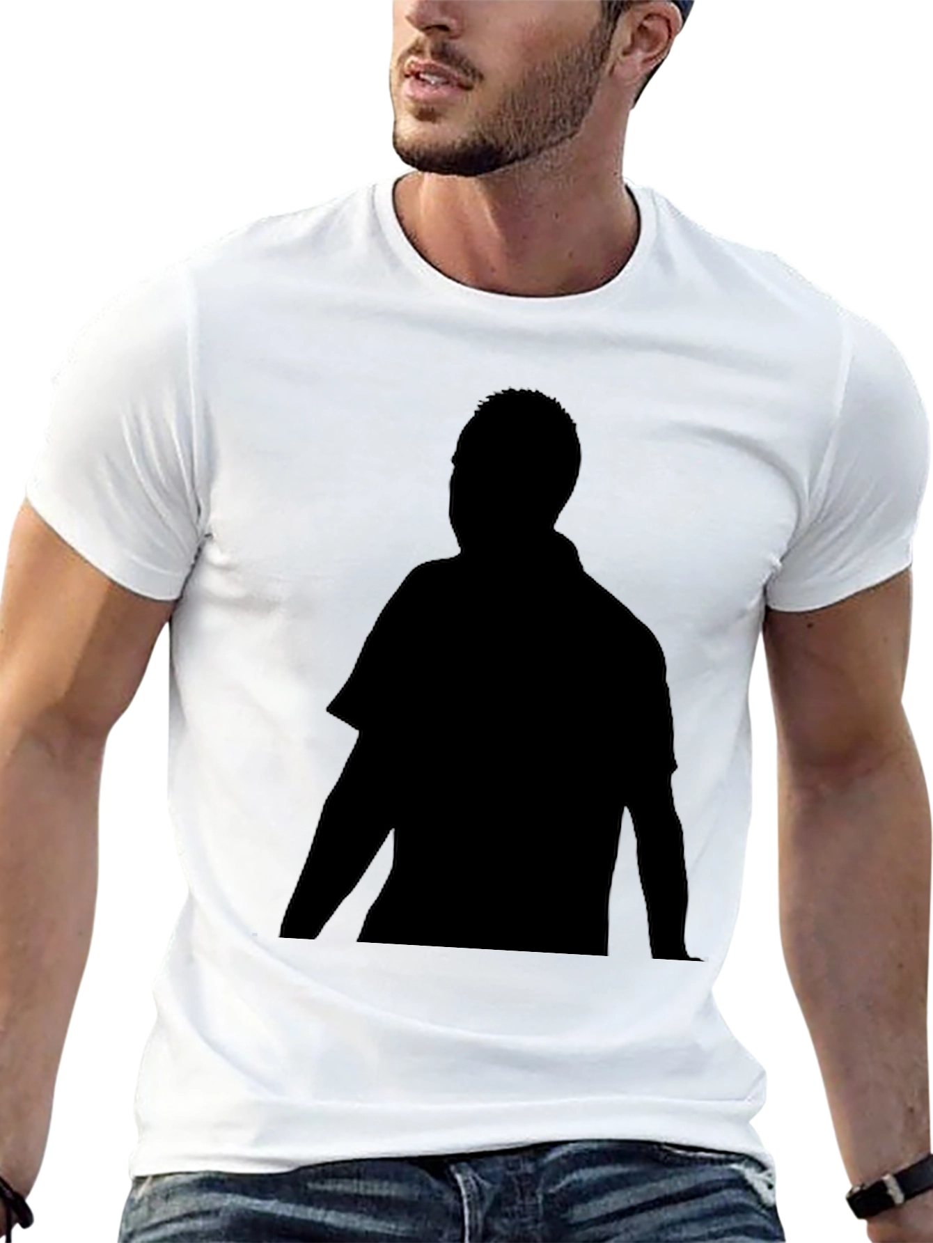 Silhouette Graphic Tee - Classic Black T-Shirt