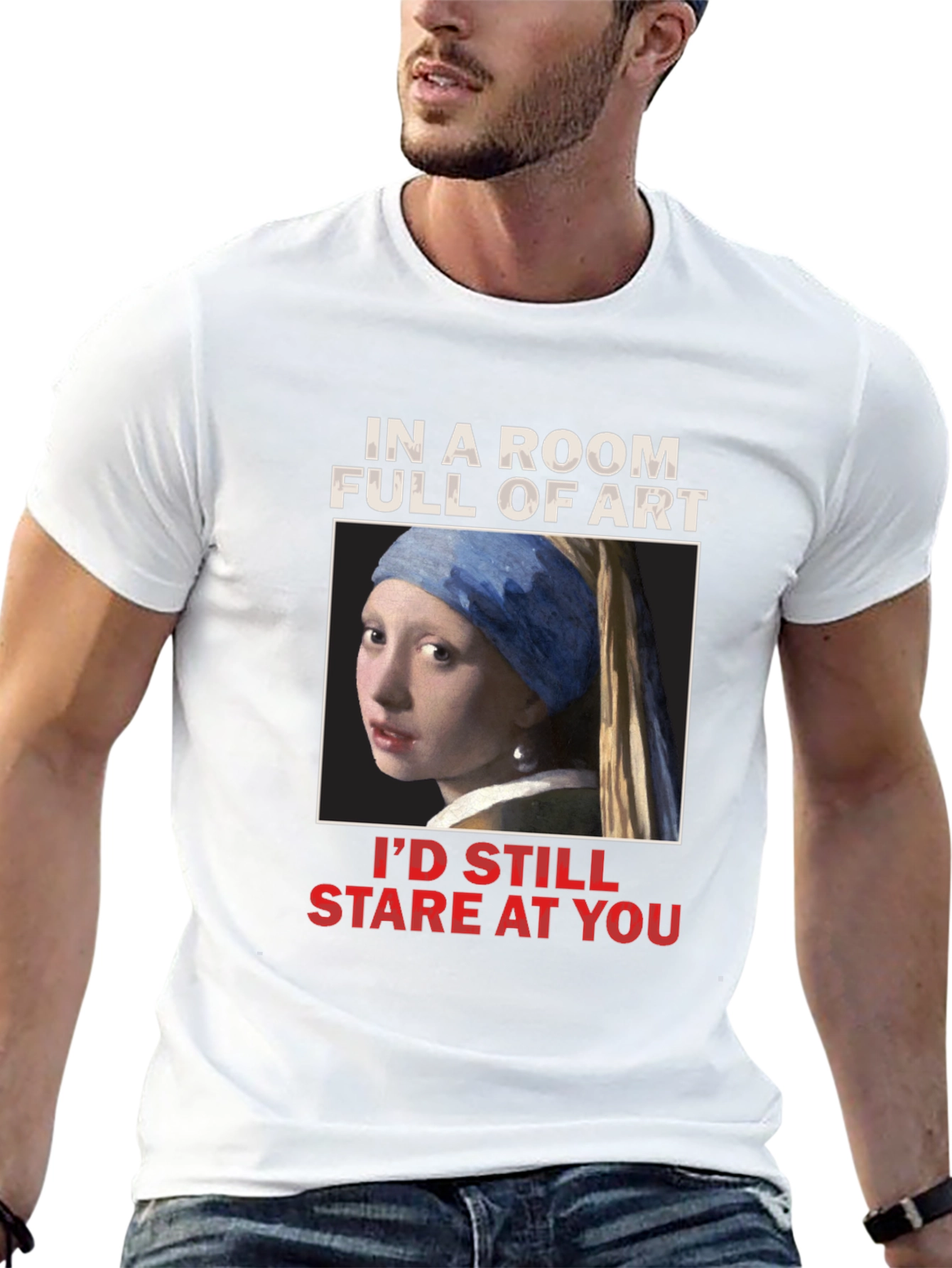 Art Lovers T-Shirt: Girl with a Pearl Earring